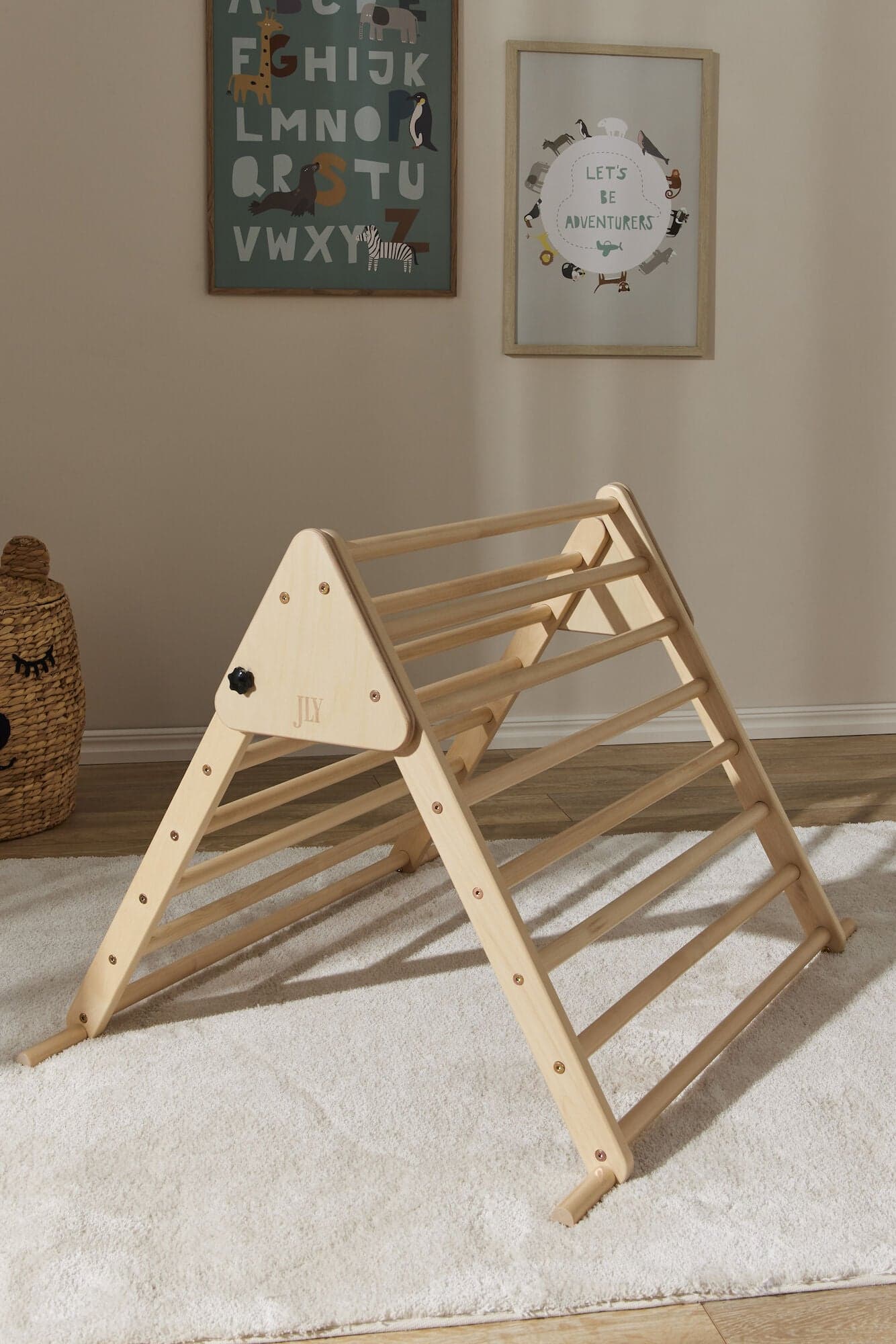 JLY Pikler Kokoontaitettava Kiipeilykolmio