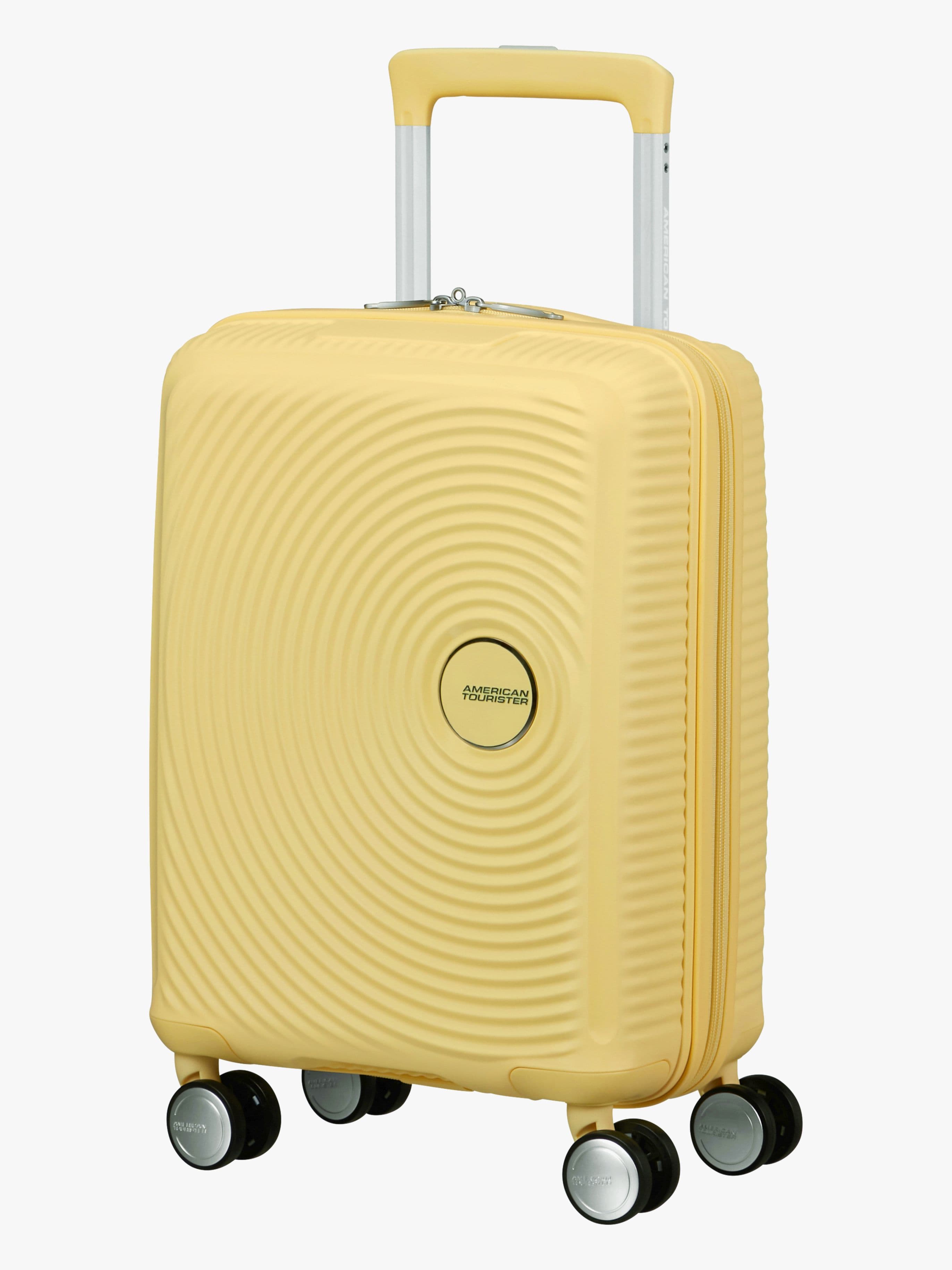 American Tourister Soundbox Mini Matkalaukku 22L, Pastel Yellow