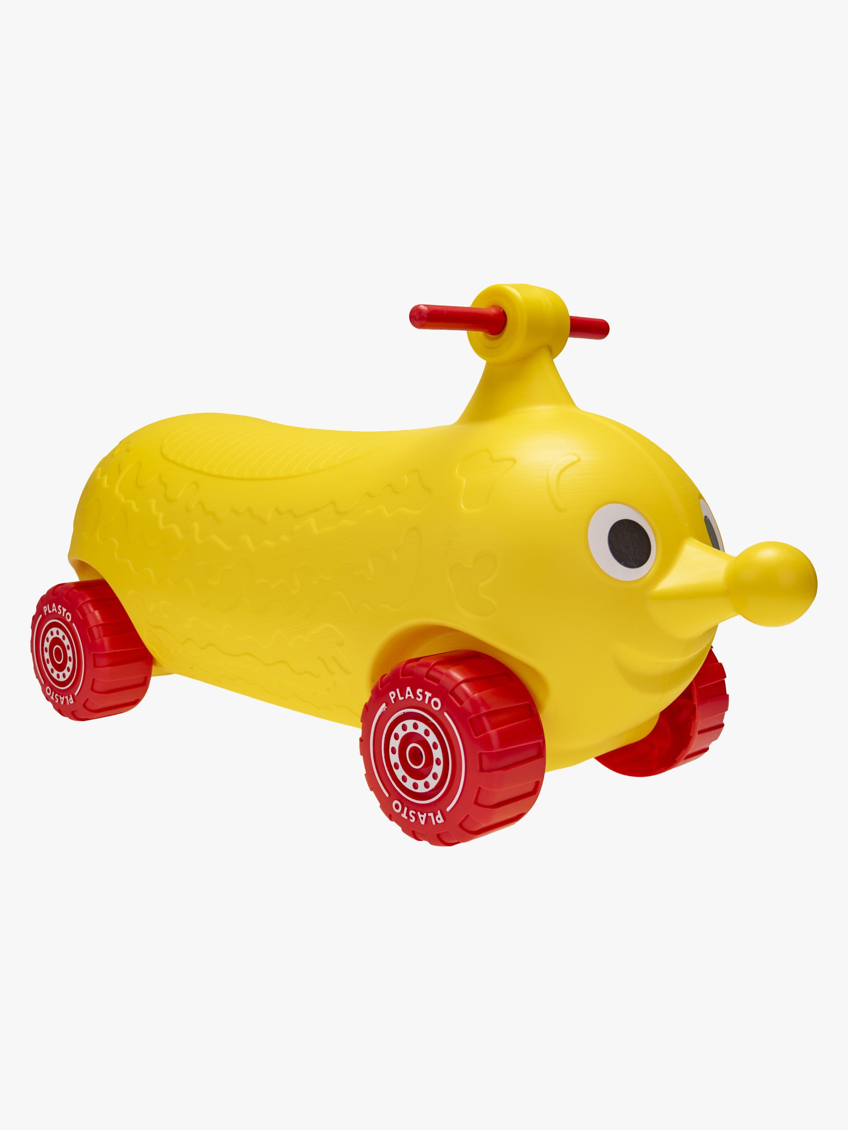 Plasto Potkuauto Kuueläin JeCu, Keltainen