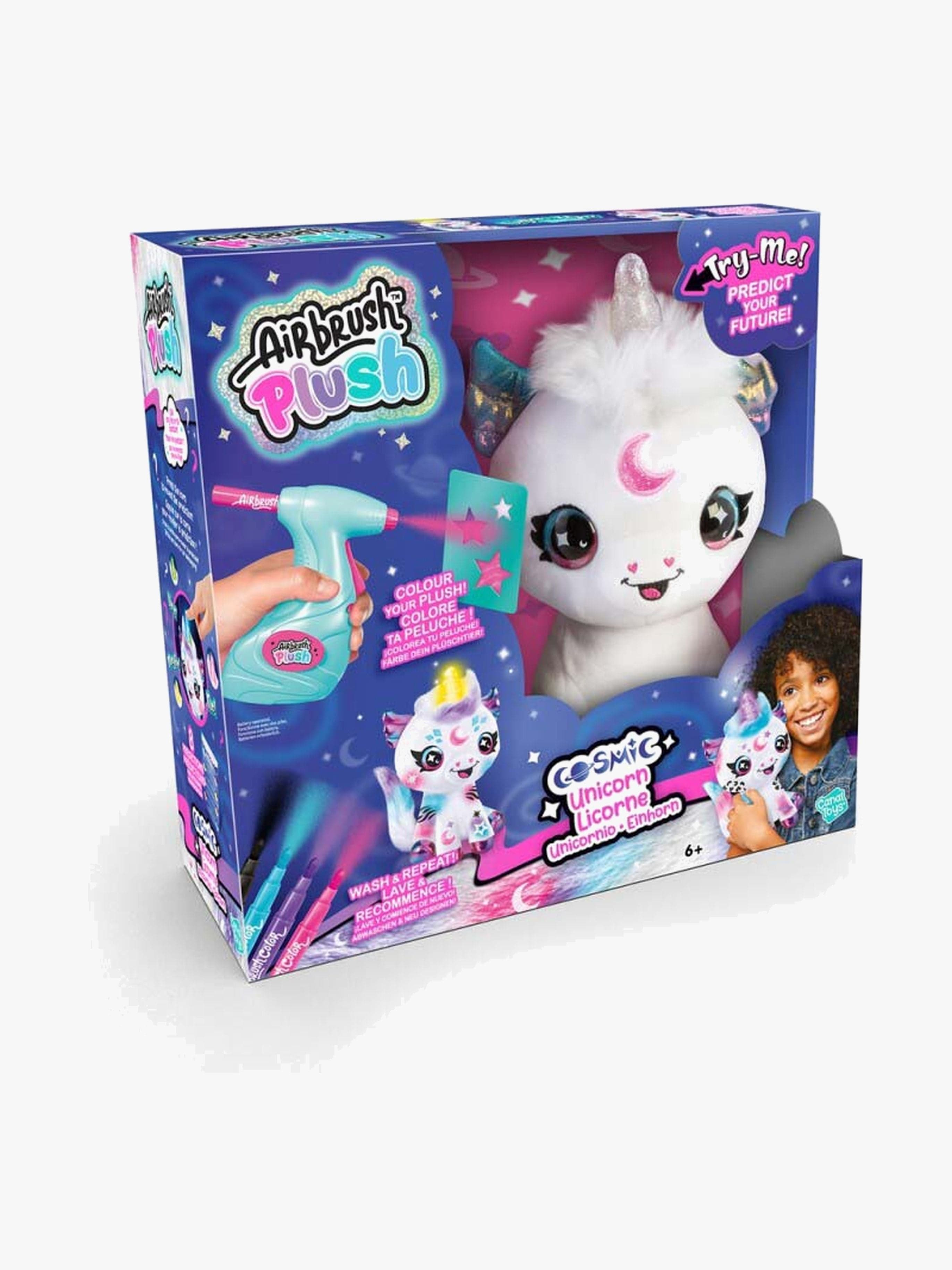 Canal Toys Airbrush Plush Neon Pehmolelu Yksisarvinen
