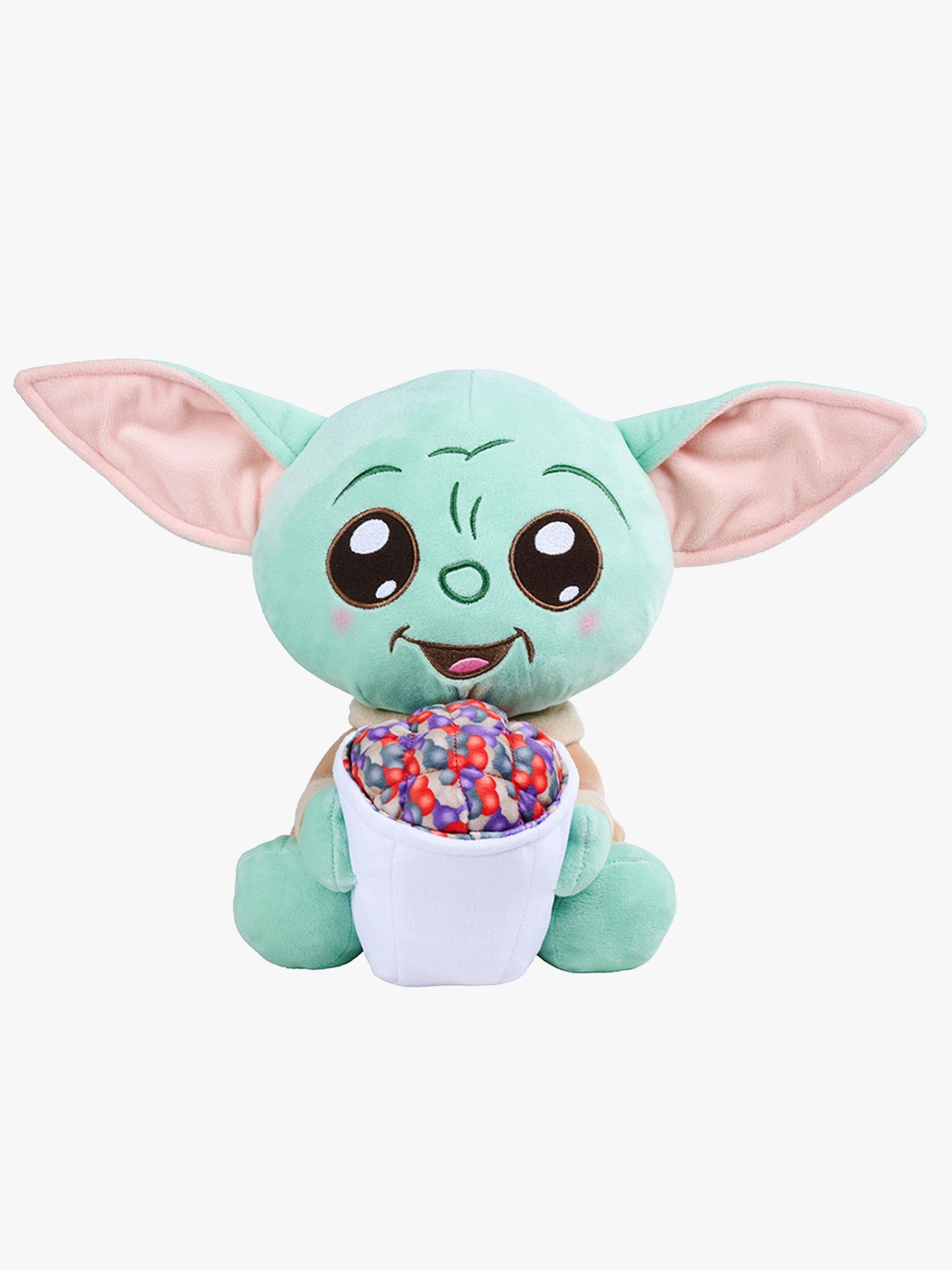 Star Wars Pehmolelu Grogu + Popcorn 25 cm
