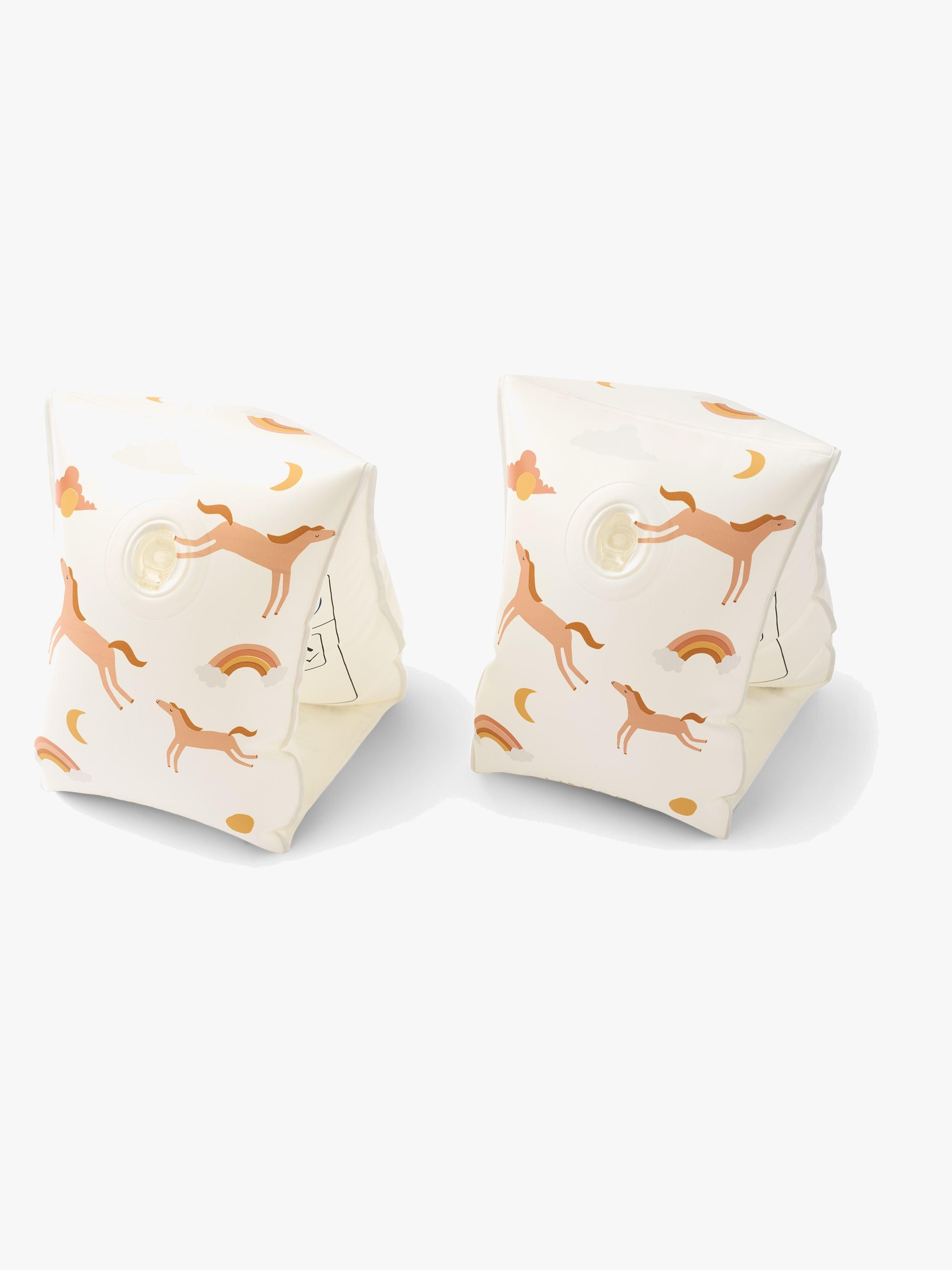 LIEWOOD Shirley Printed Käsikellukkeet 2-pack, Dream/Ecru, 15-30 kg