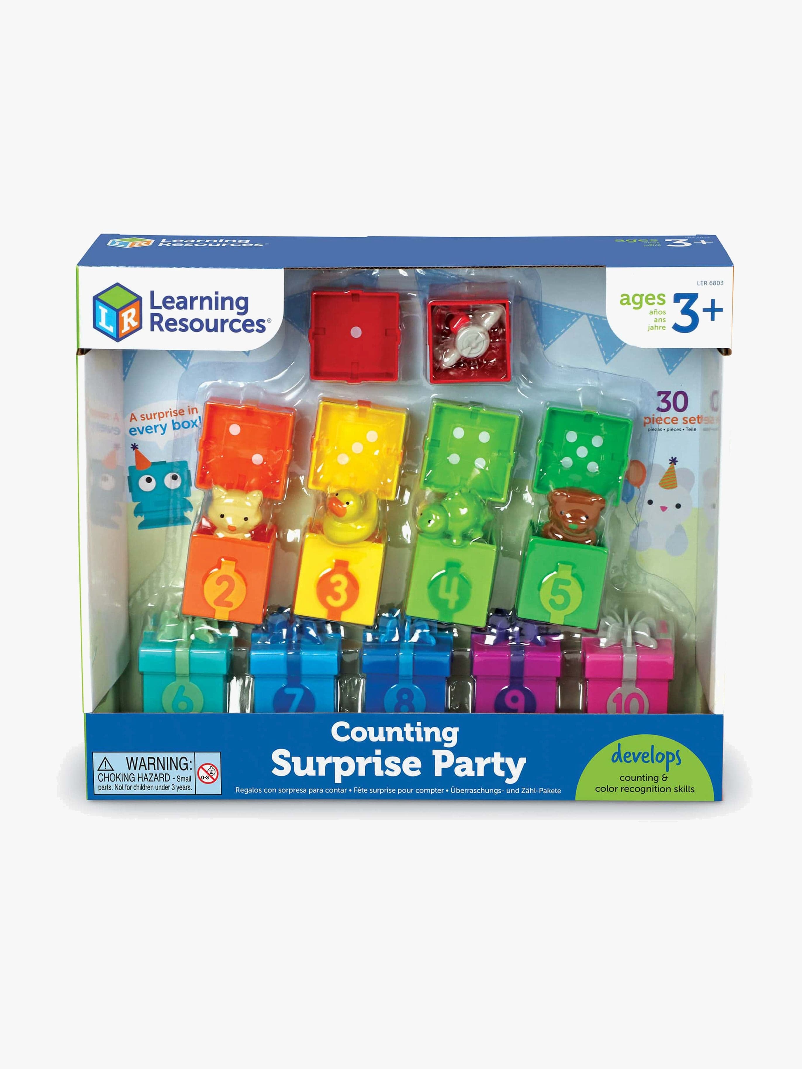 Learning Resources Opettavainen Leikkisetti Laske Surprise Party