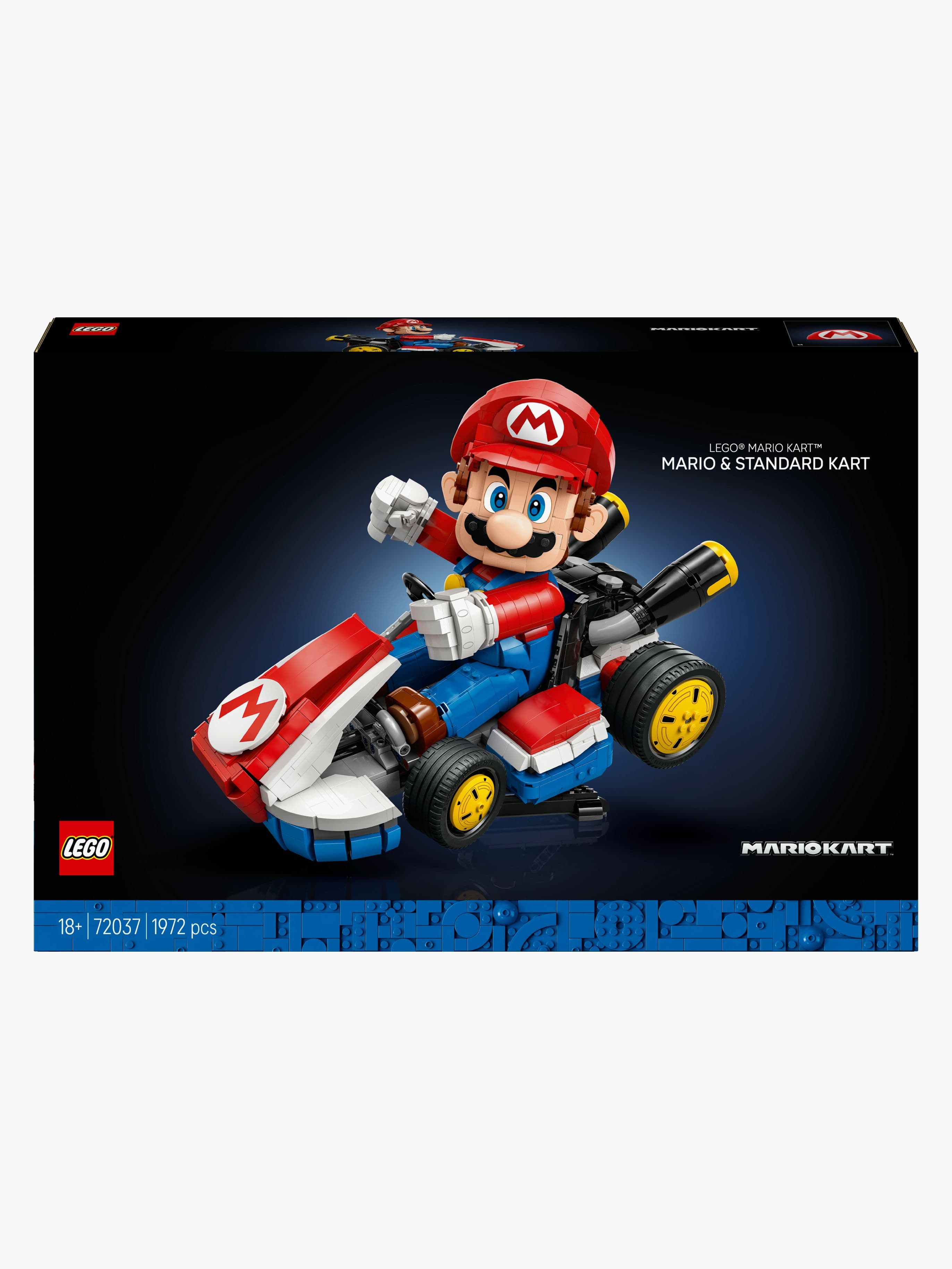 LEGO Super Mario 72037 Mario Kart: Mario ja Standard Kart