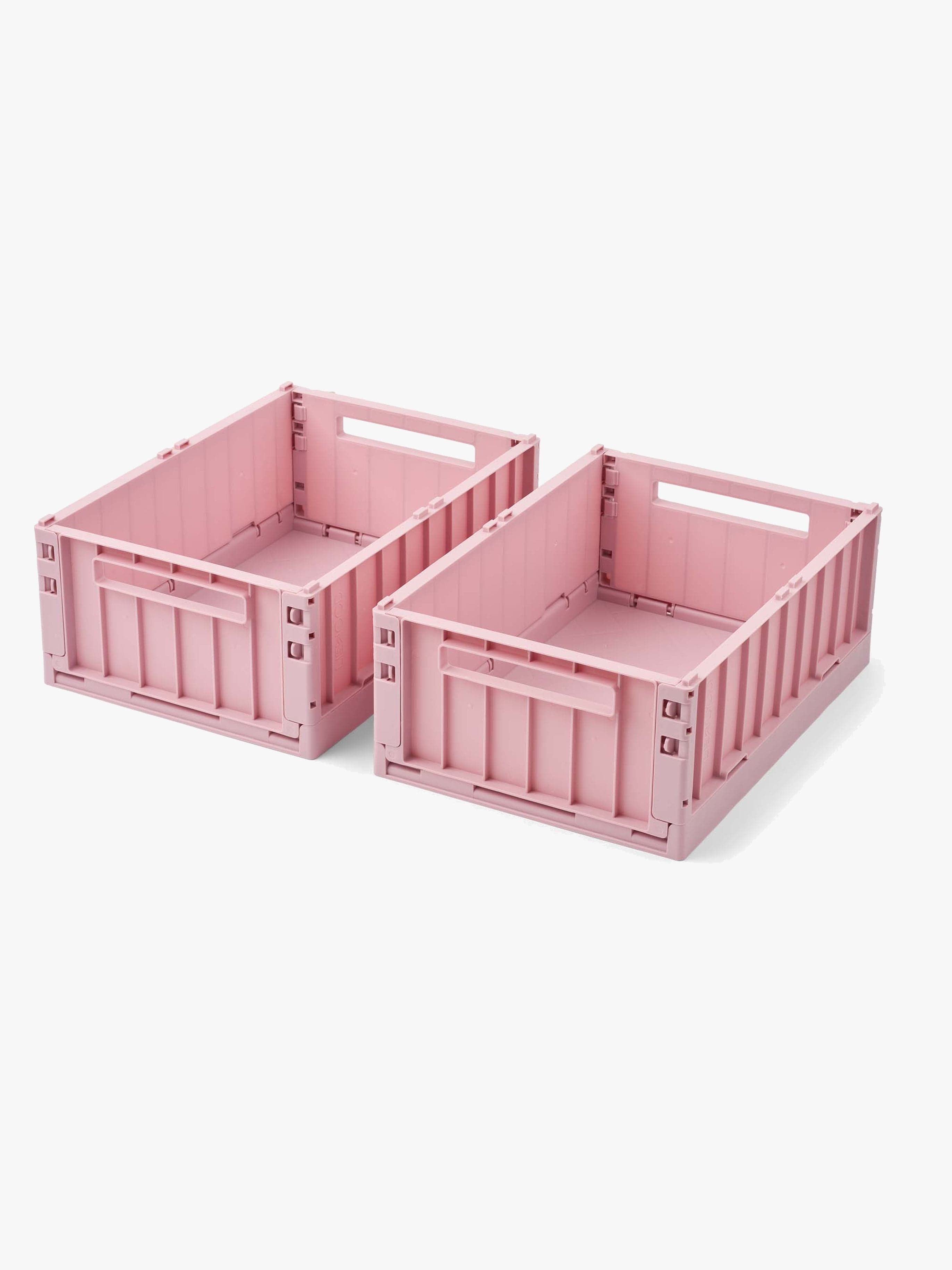 Liewood Weston Säilytyslaatikot M 2-pack, Rose Blush