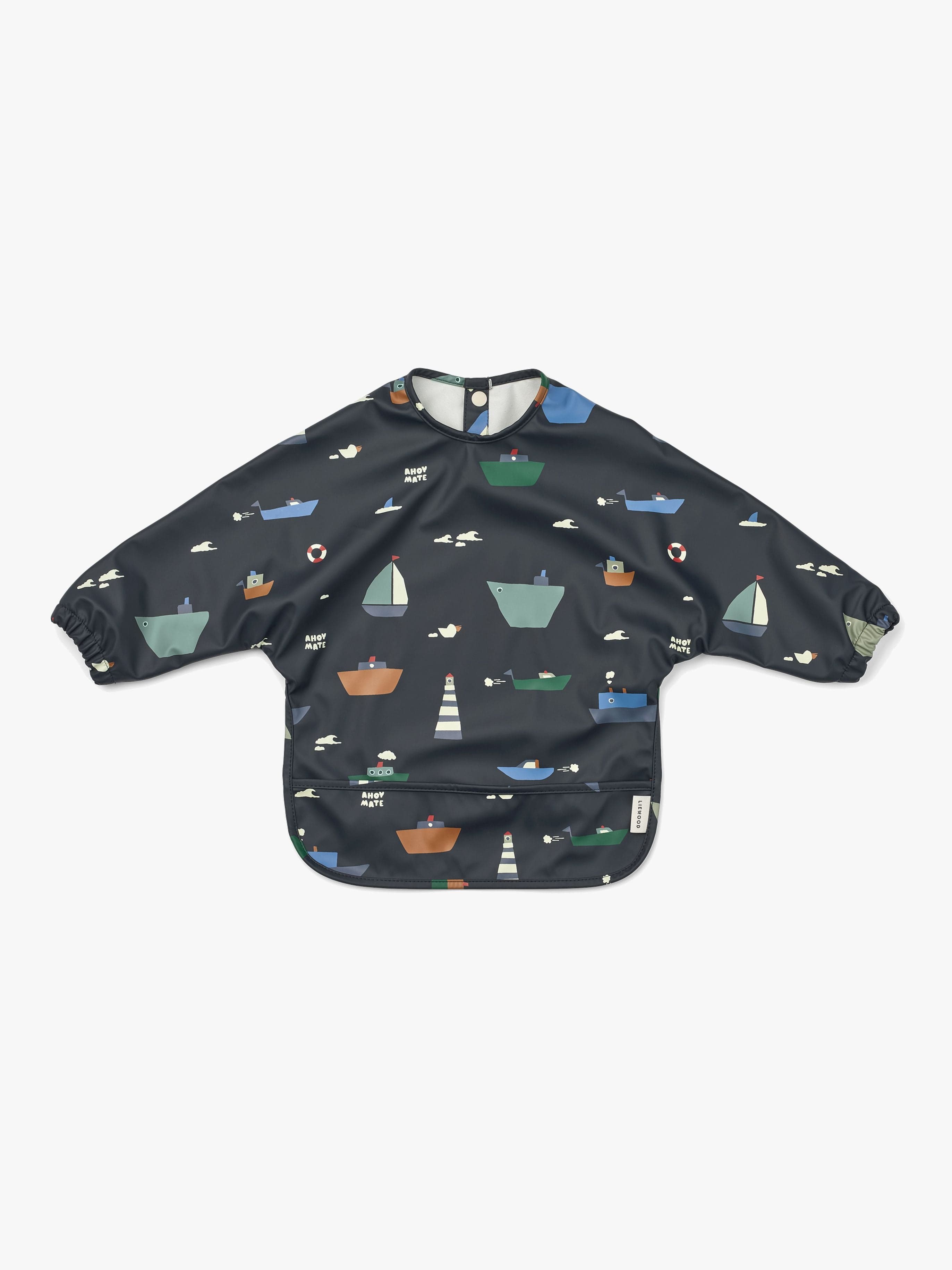 LIEWOOD Merle Cape Ruokalappu + Printti, Sailing/Classic navy