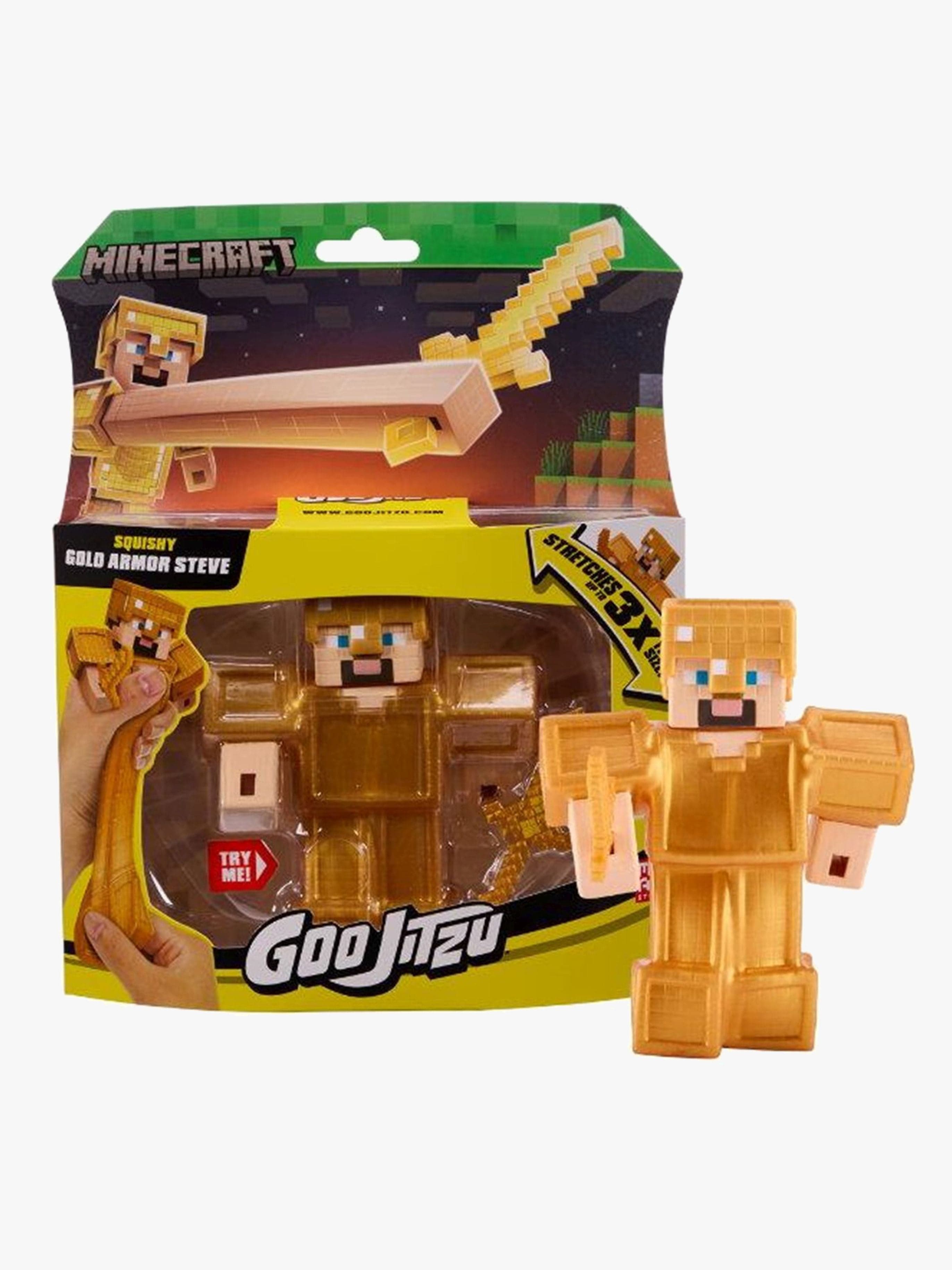 Goo Jit Zu Minecraft Figuuri Gold Armor Steve S4