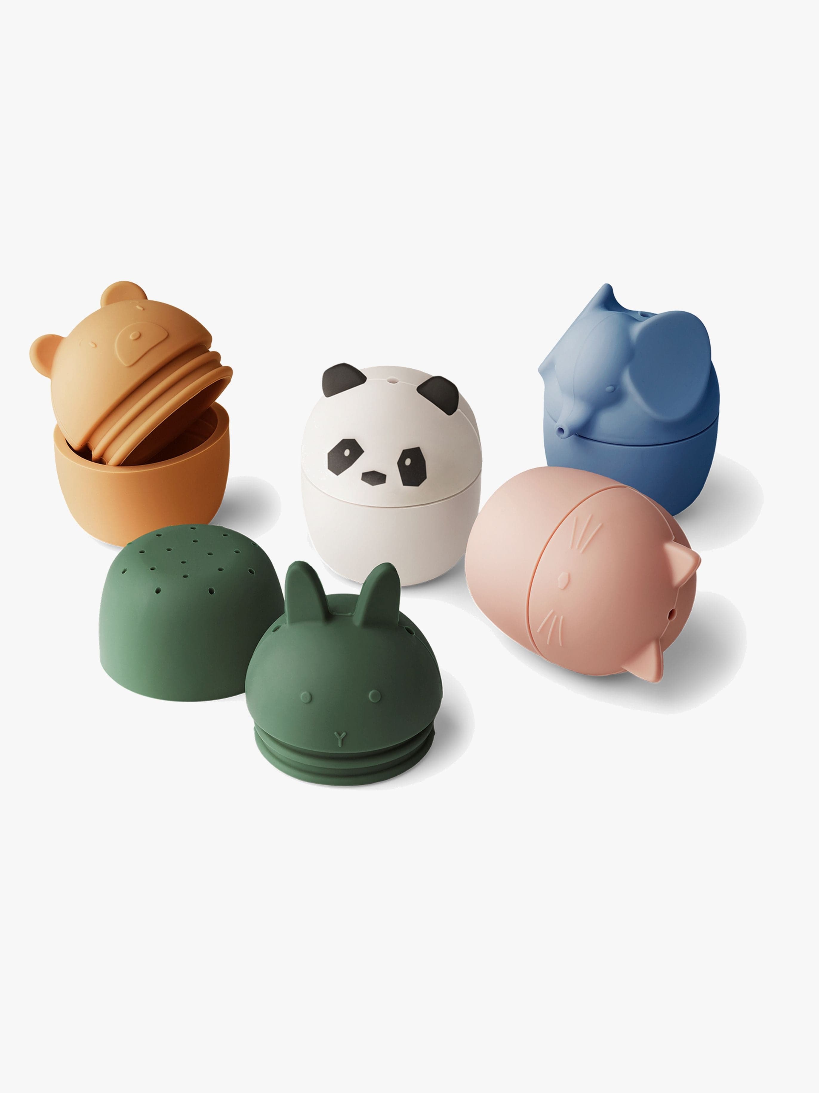 LIEWOOD Gaby Kylpylelut 5-pack, Creme de la Creme Multi Mix