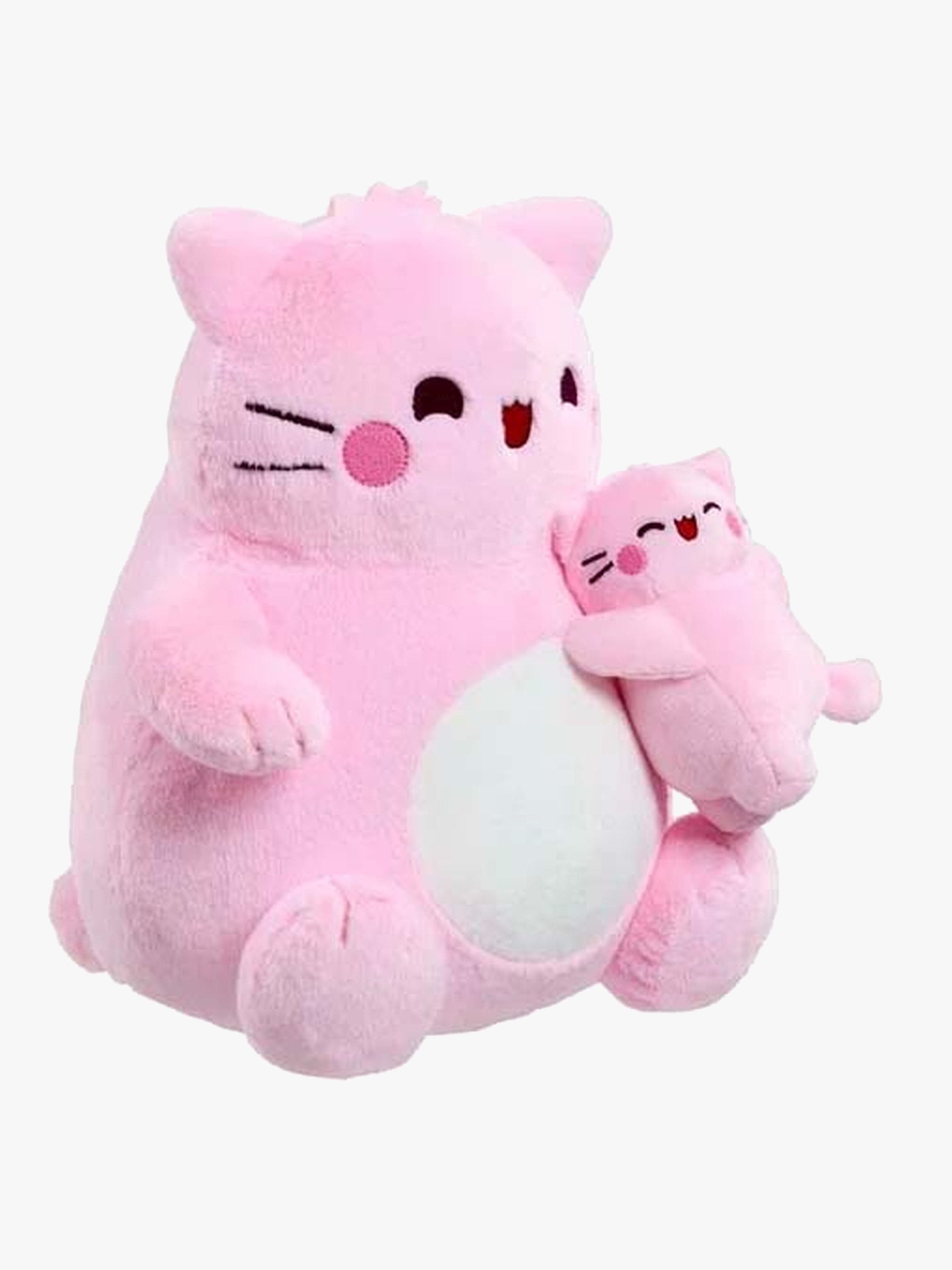 Pembe Pehmolelu + Vauva 23 cm