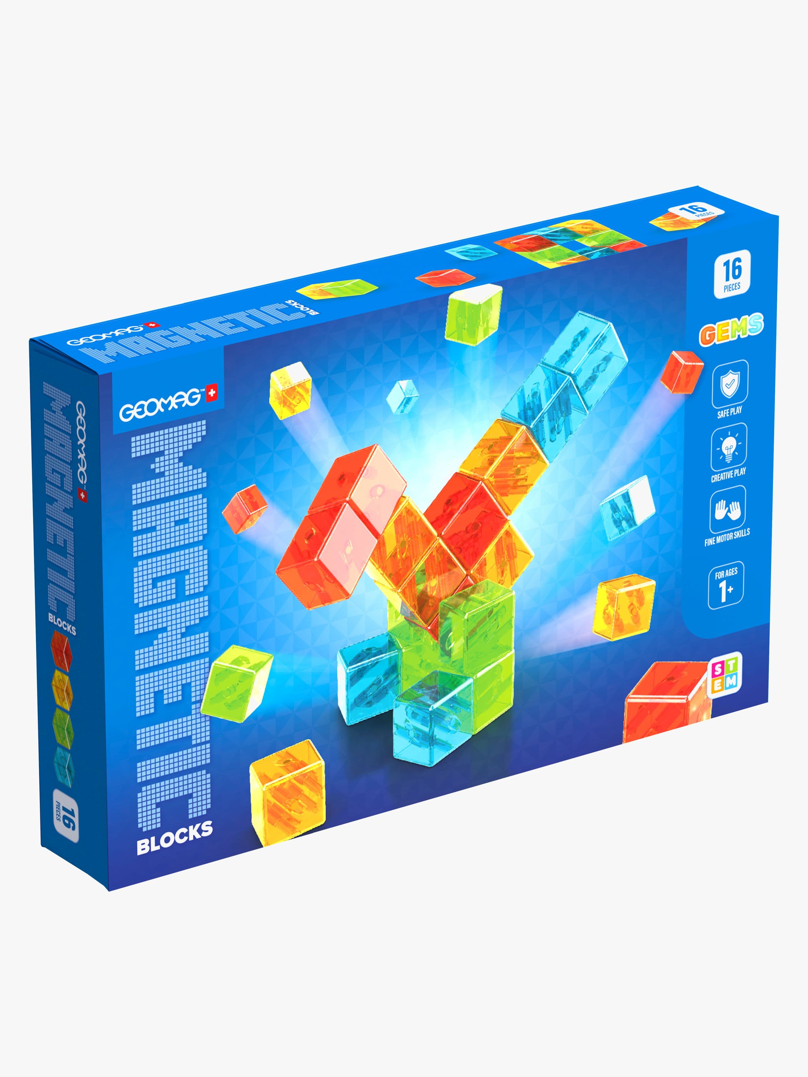 Geomag Magnetic Blocks Gems Rakennussarja 16