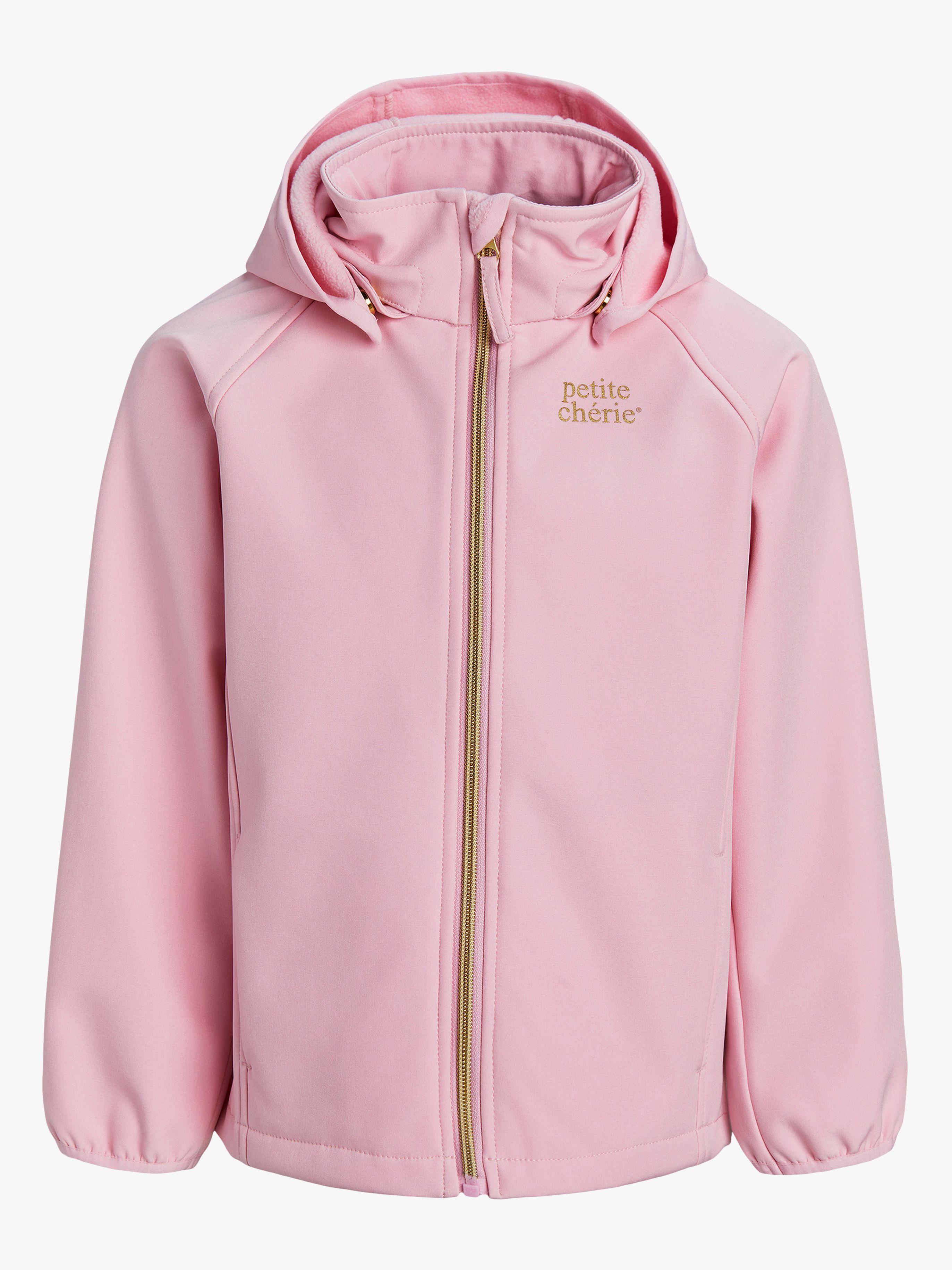 Petite Chérie Atelier Jade Softshell-Takki, Light pink, 98-104