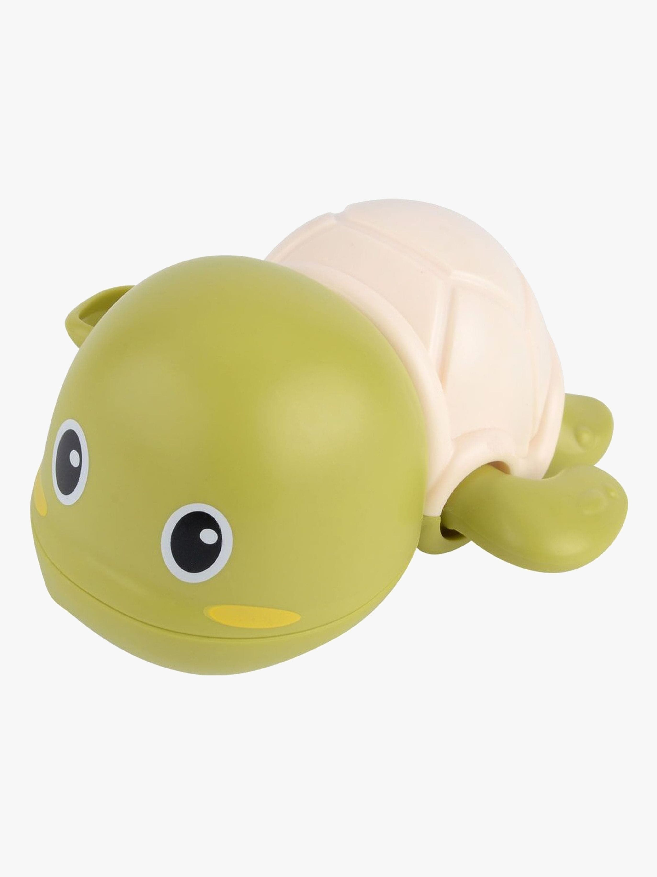 CarloBaby Uiva Merikilpikonna Kylpylelu, Vihreä/Valkoinen