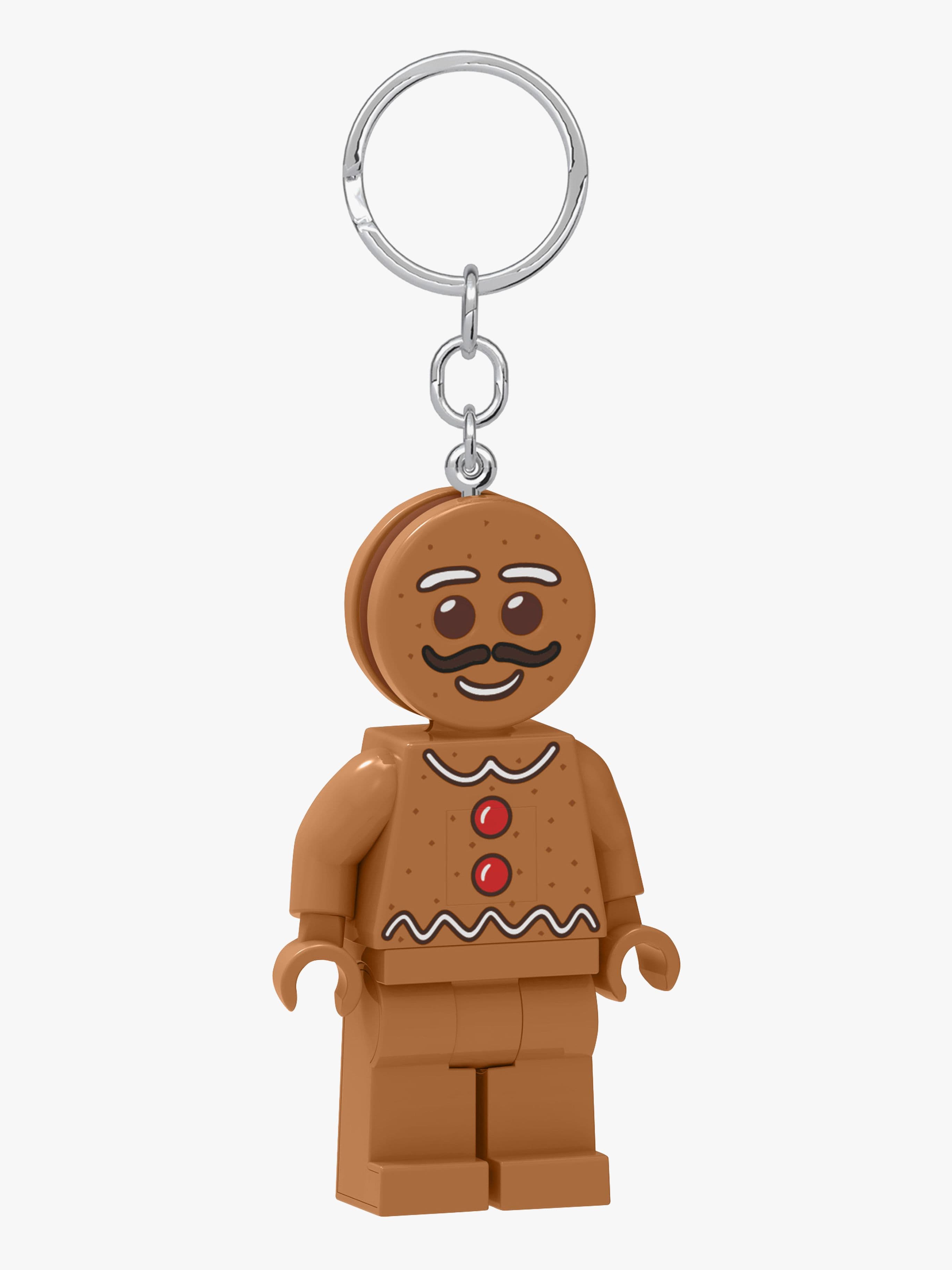 LEGO Iconic Gingerbread Man Avaimenperä + LED-valo