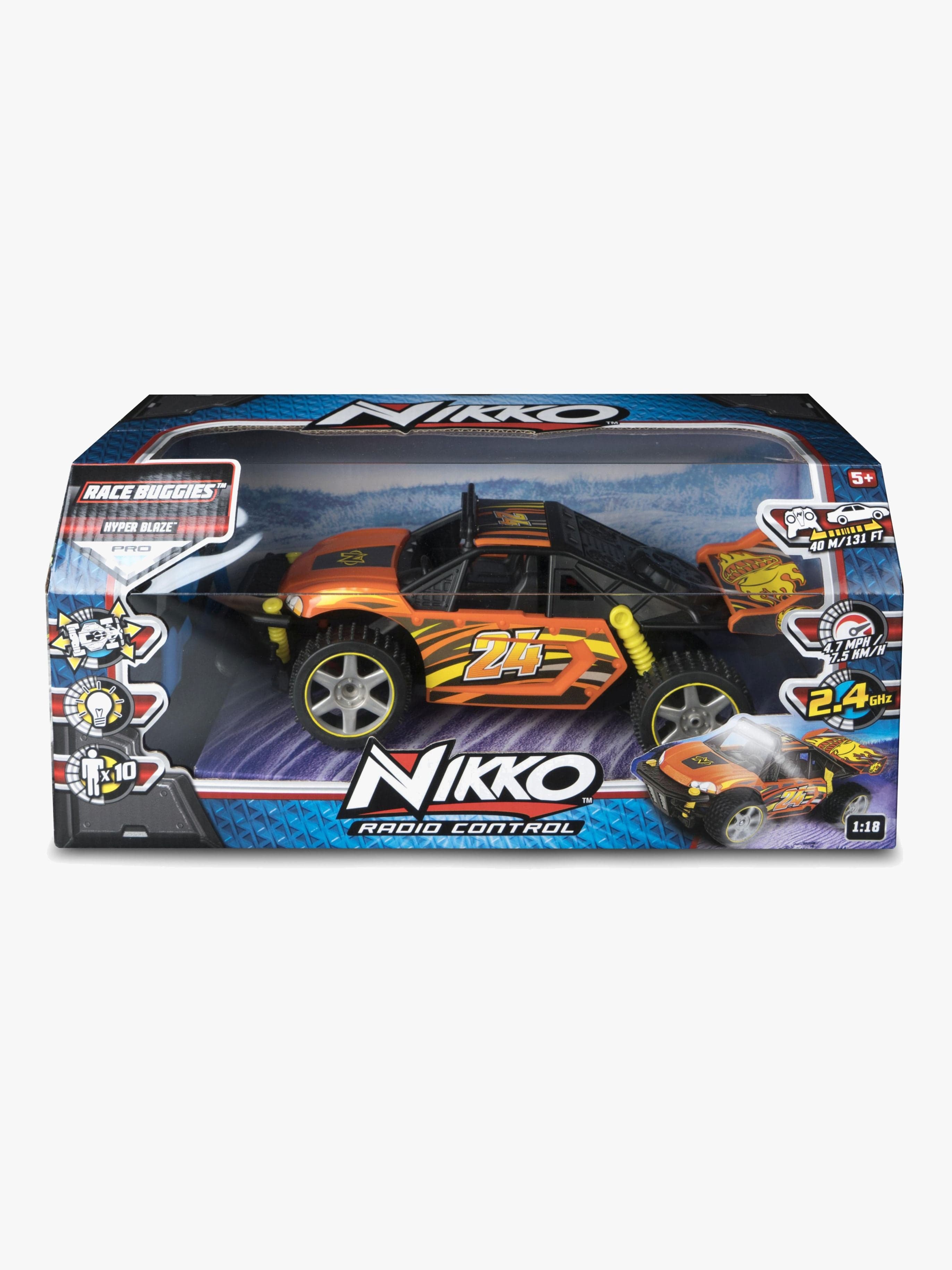 Nikko Race Buggies Hyper Blaze Kauko-ohjattava Auto