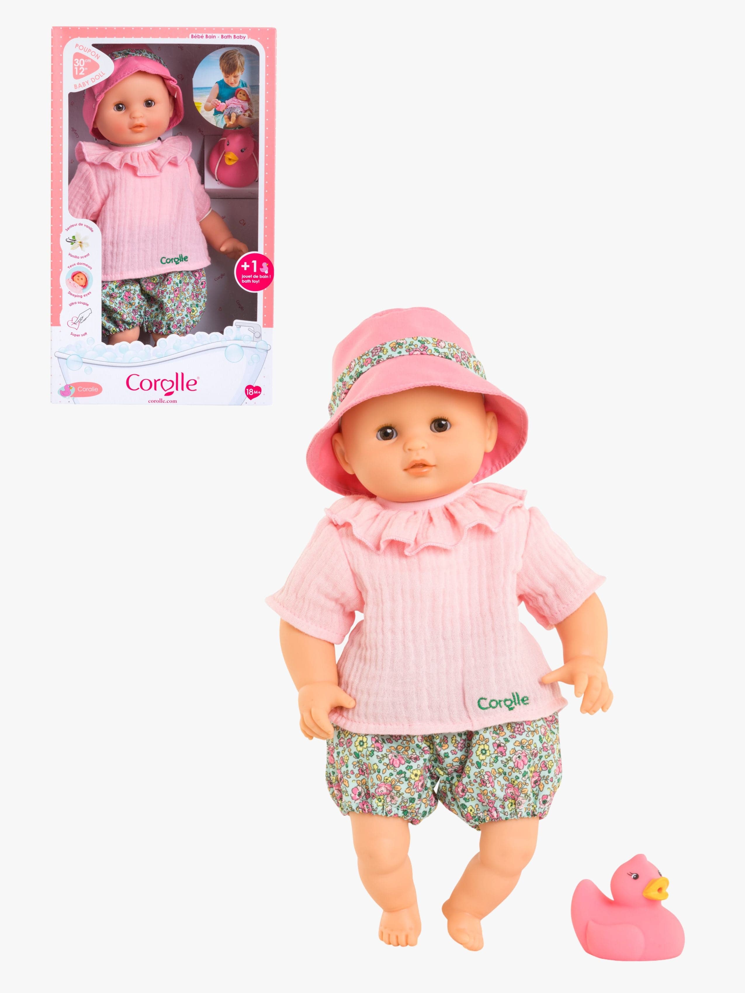 Corolle Kylpynukke Coralie 30 cm