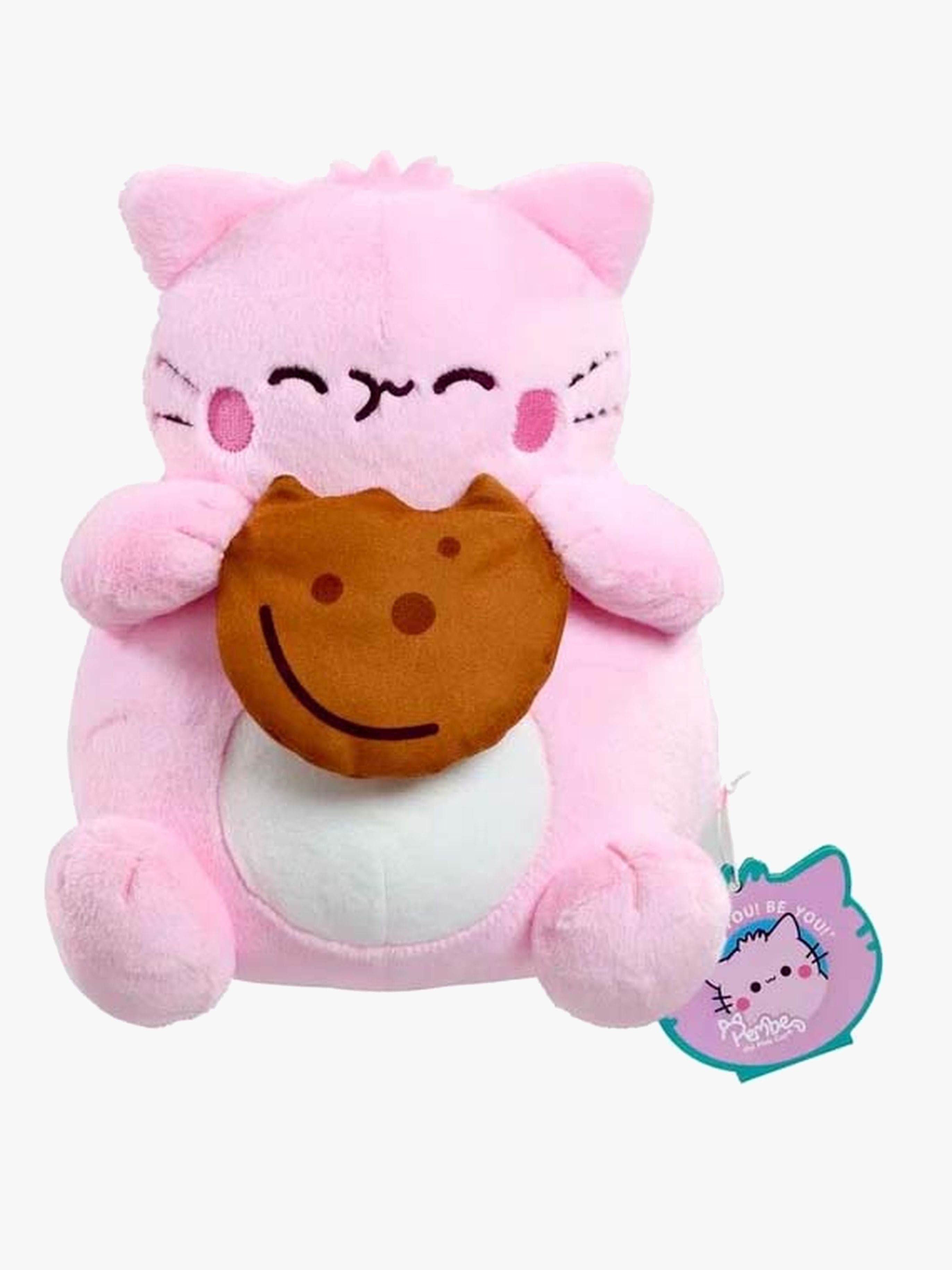 Pembe Pehmolelu Ja Keksi 23 cm