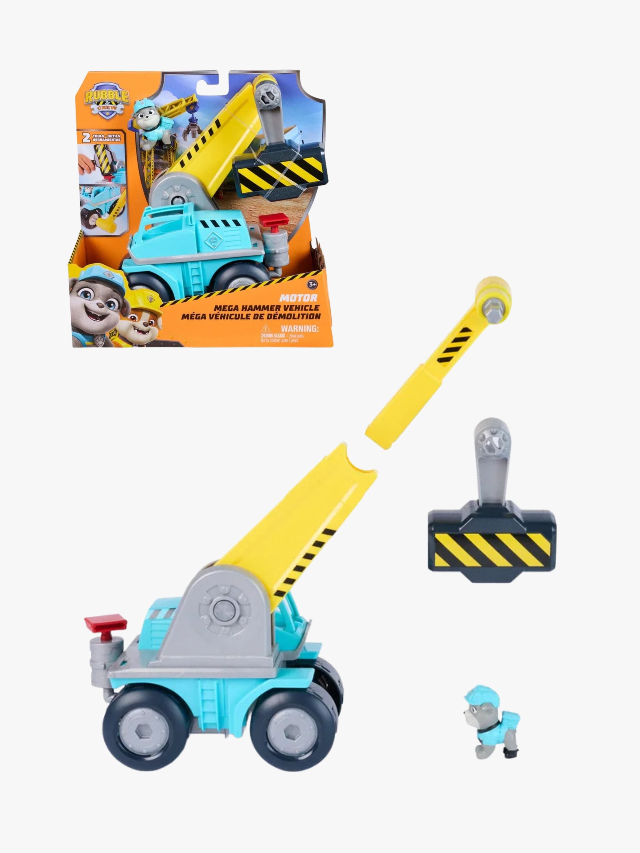 Rolle & Kumppanit Rakennusajoneuvo + Mega Hammer