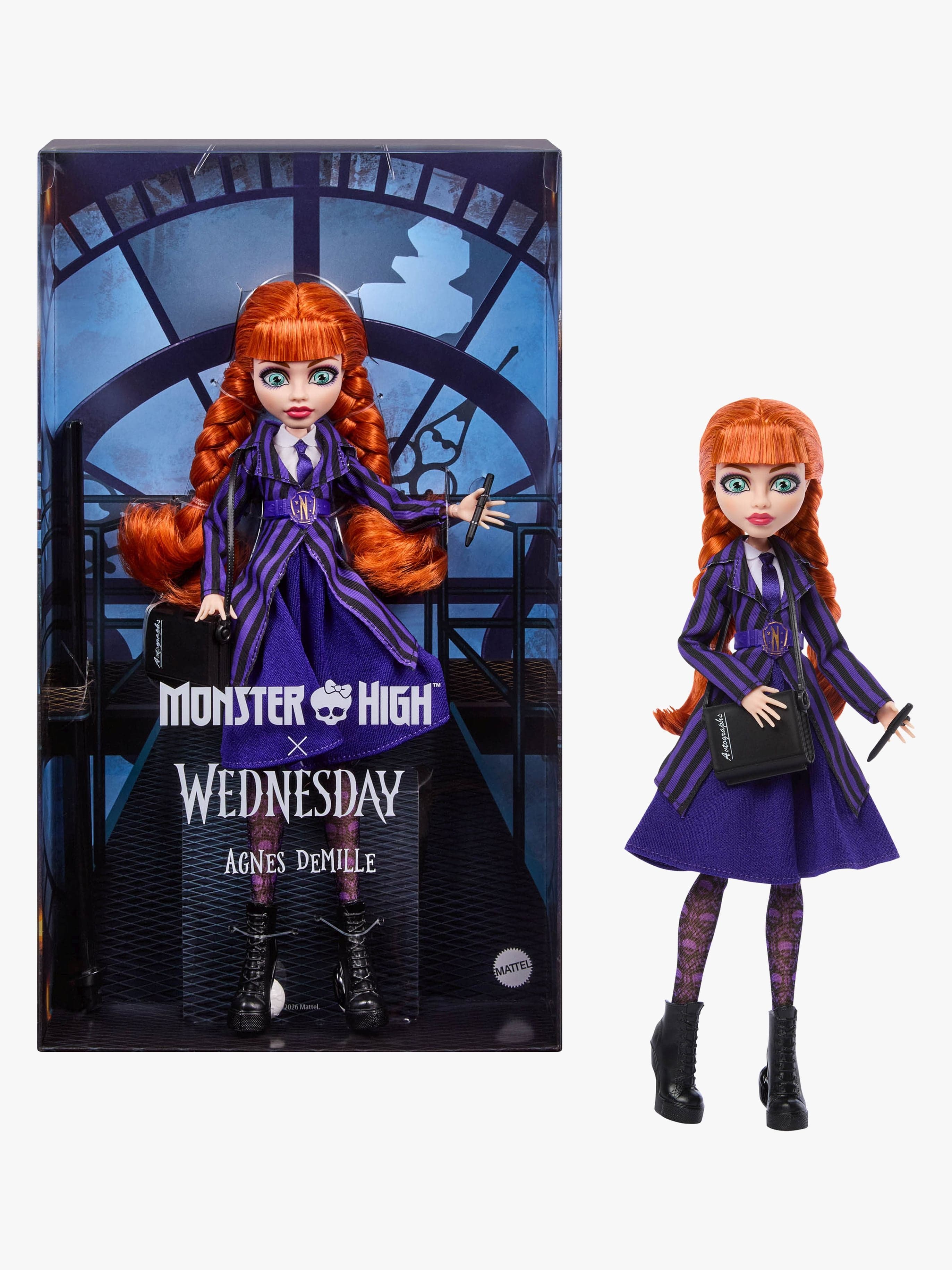 Monster High Skullector Wednesday Muotinukke Agnes
