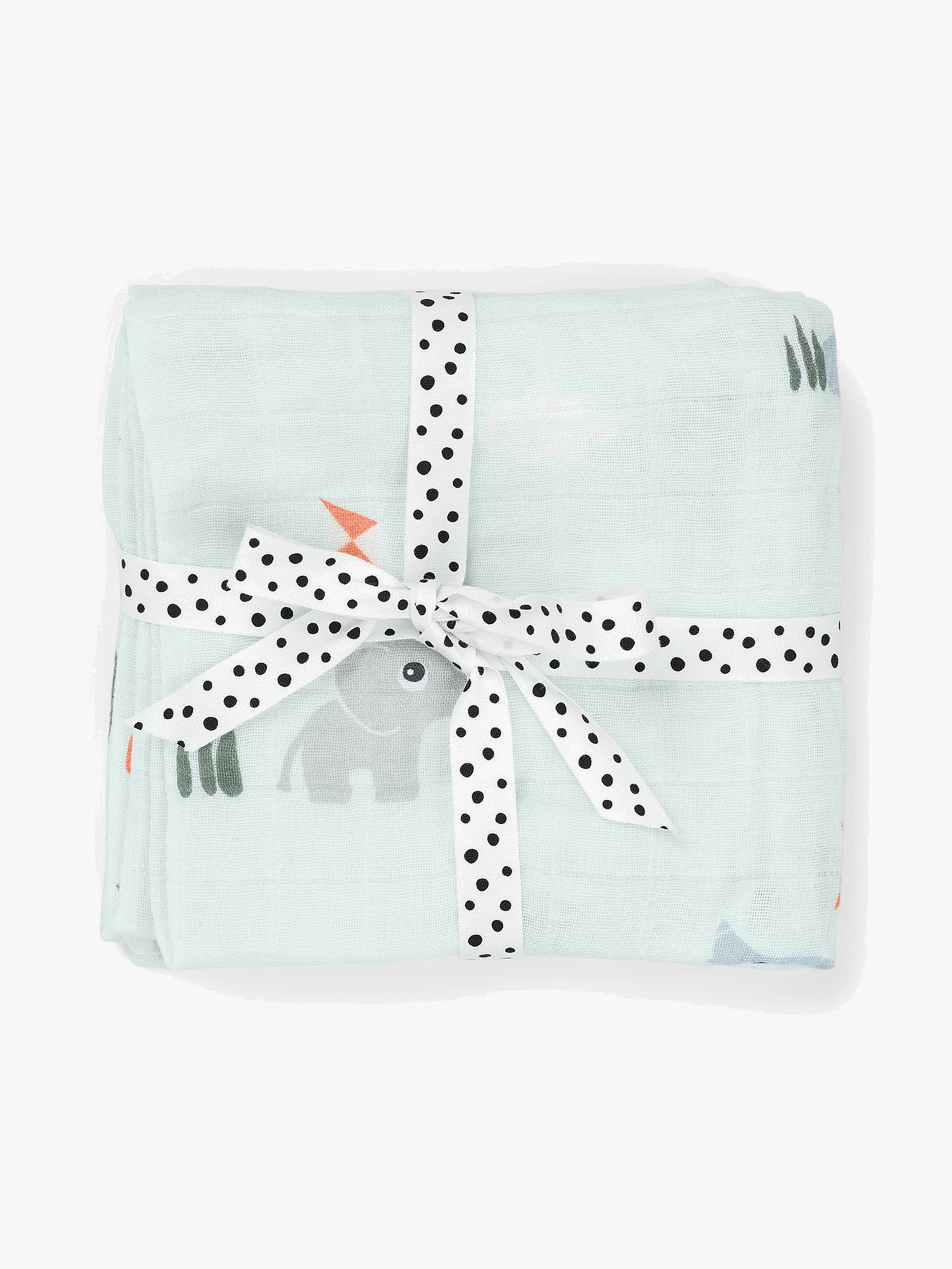 Done By Deer Playground Musliiniviltti 2-pack, Blue