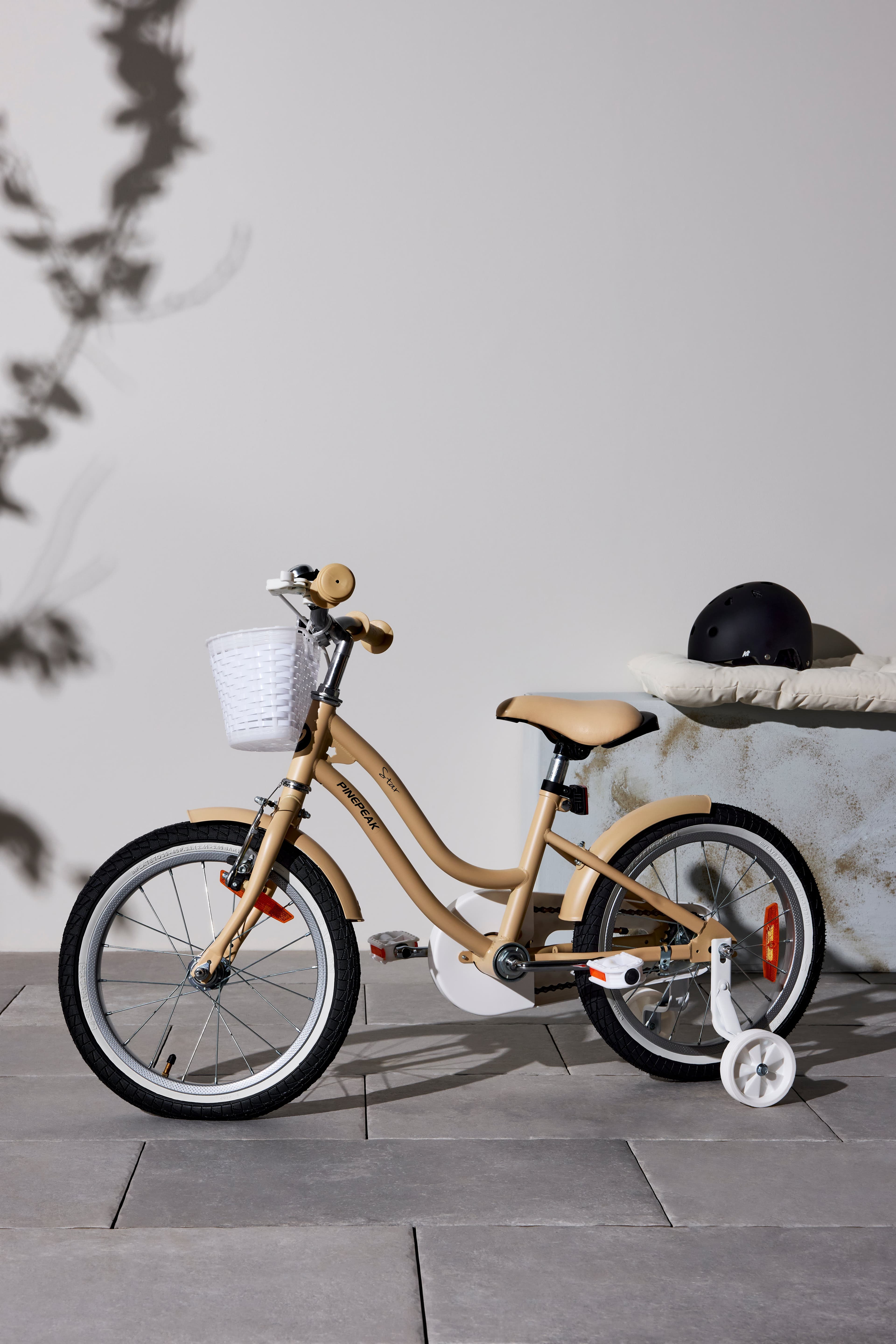 Pinepeak Star Polkupyörä 16'', Beige