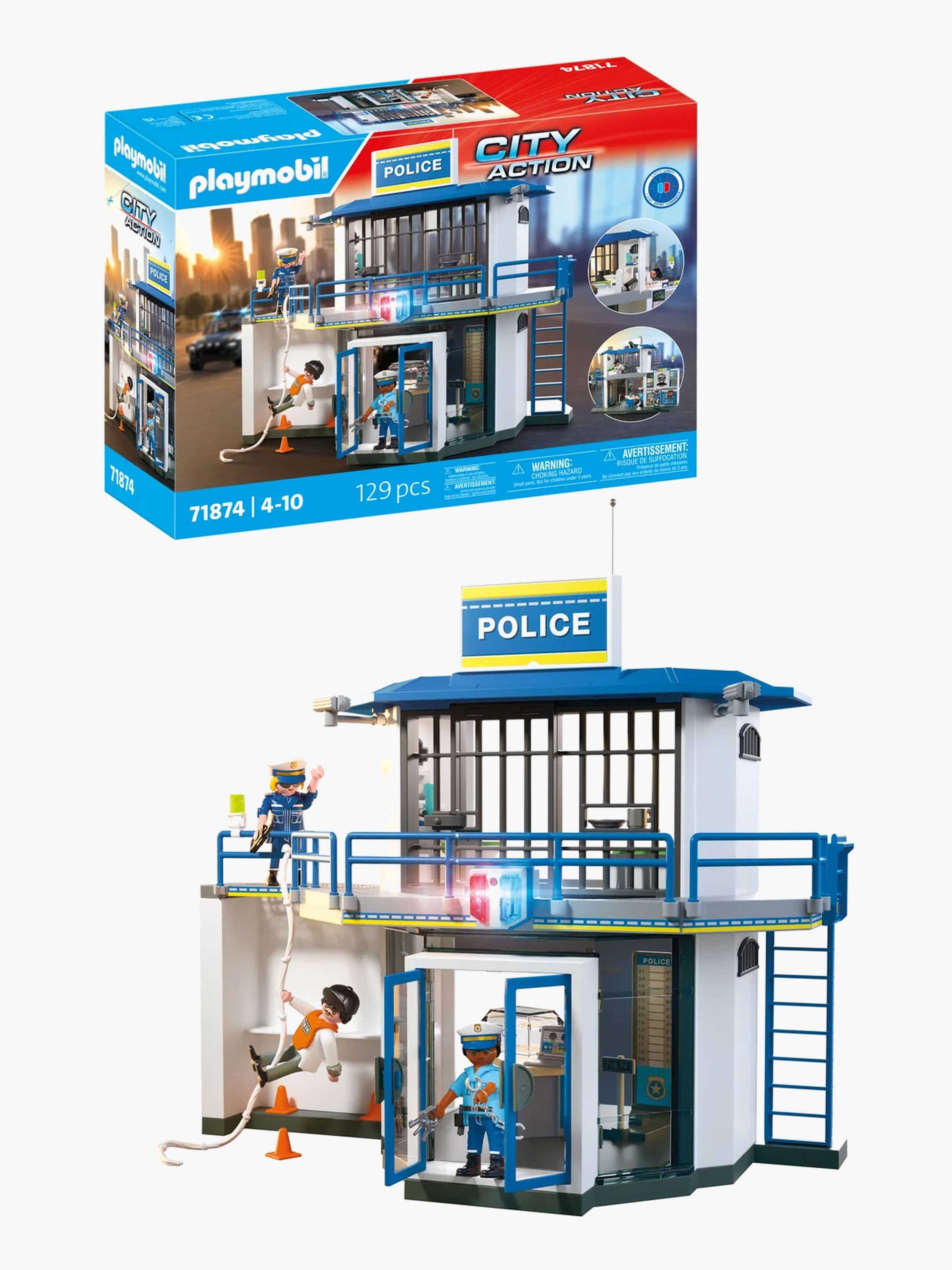 Playmobil City Action 71874 Poliisiasema Ja Kuulusteluhuone