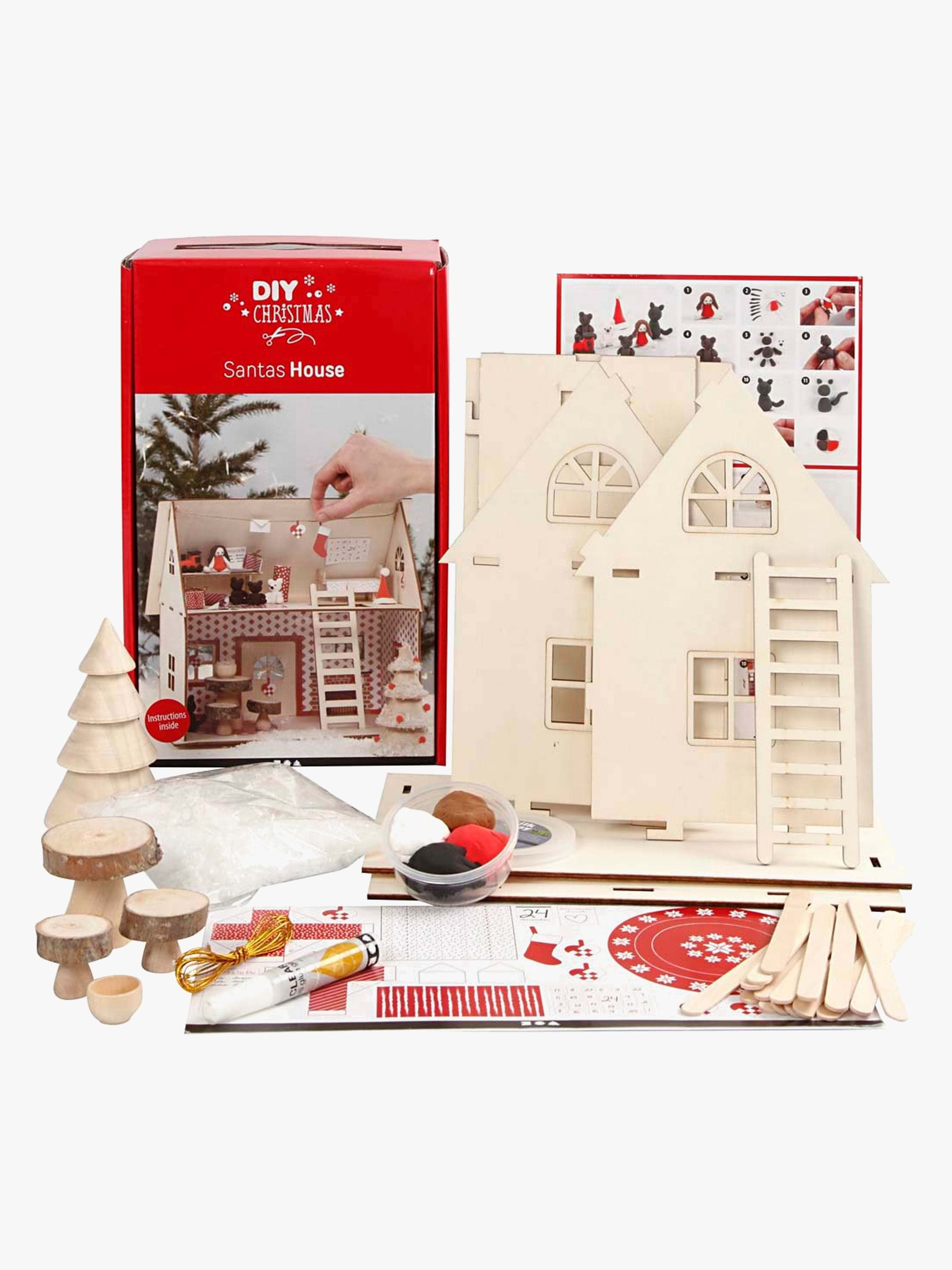 Creativ Company Askartelusetti Joulupukin Talo