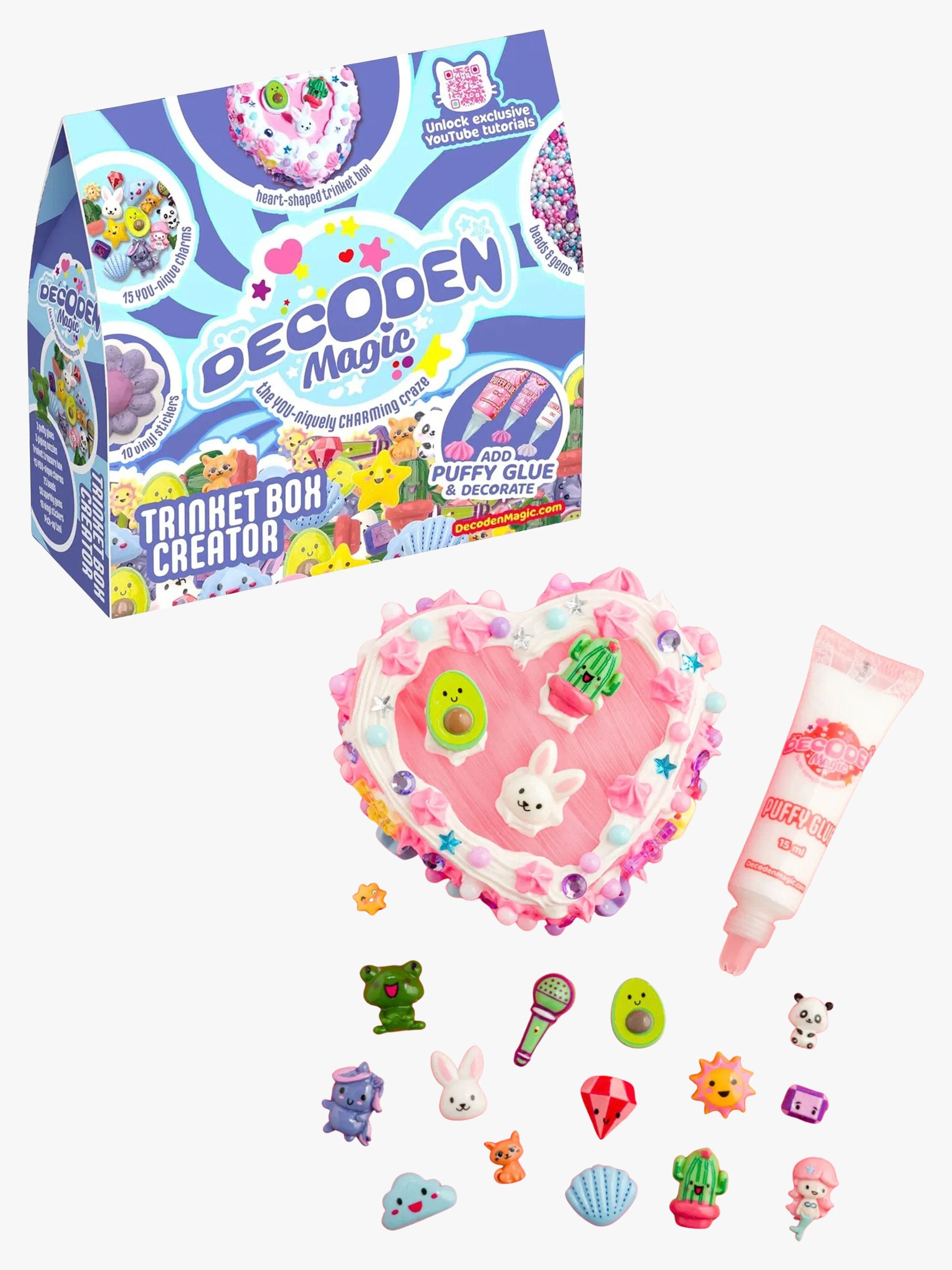 Decoden Magic Classic Askartelusetti Sydämen Muotoinen Laatikko