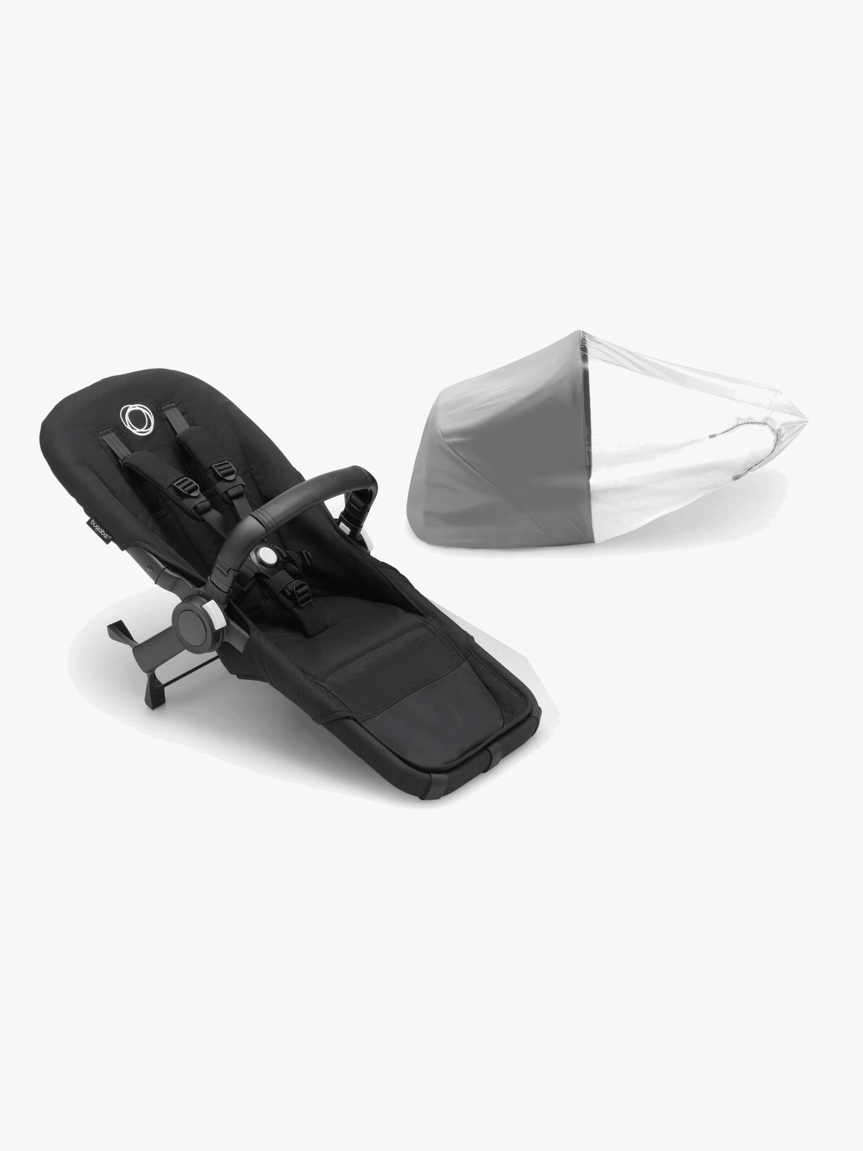 Bugaboo Donkey 5 Duo Extension Set Sisaristuin, Midnight Black