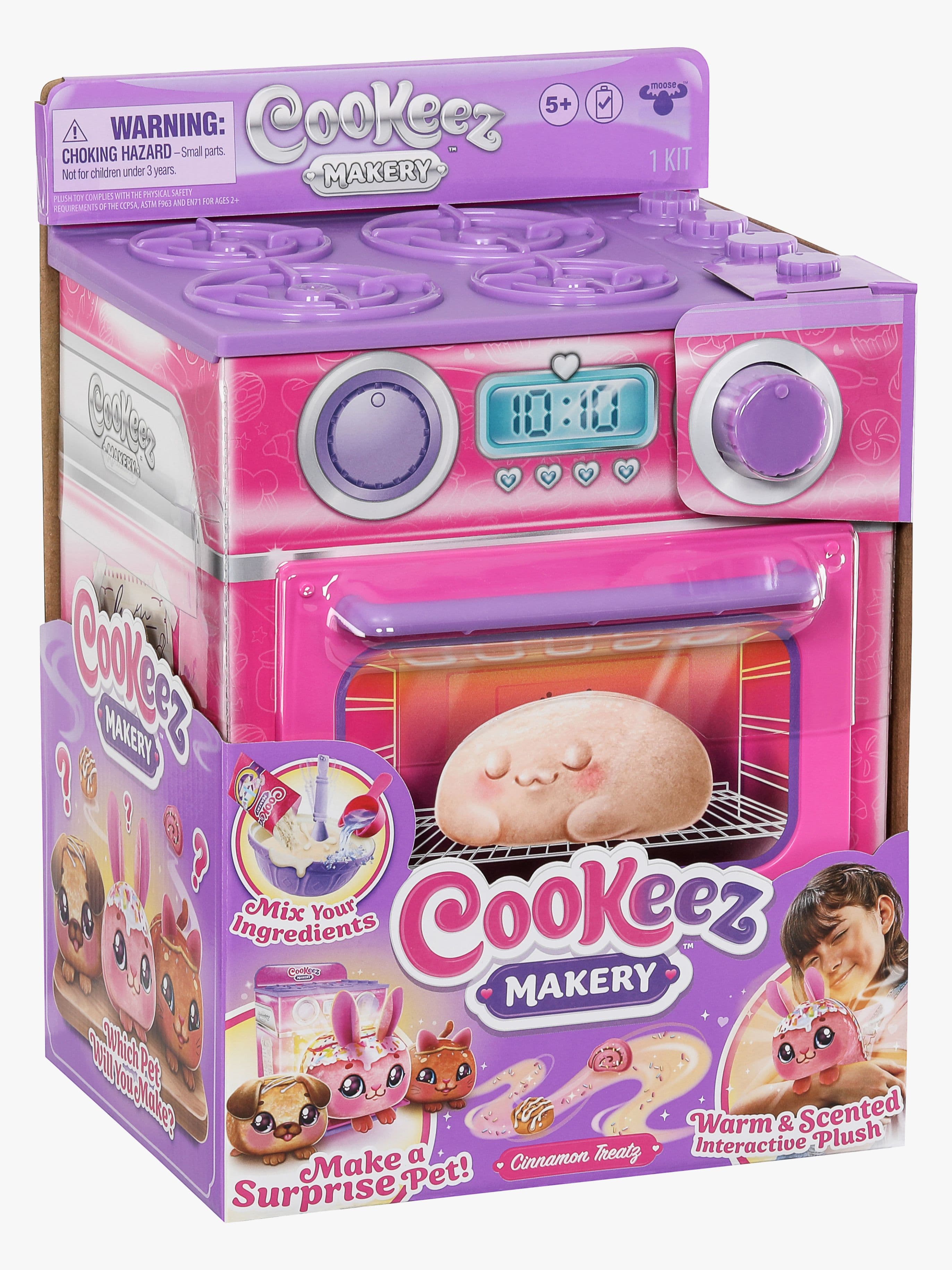 Cookeez Uuni Leikkisetti Cinnamon