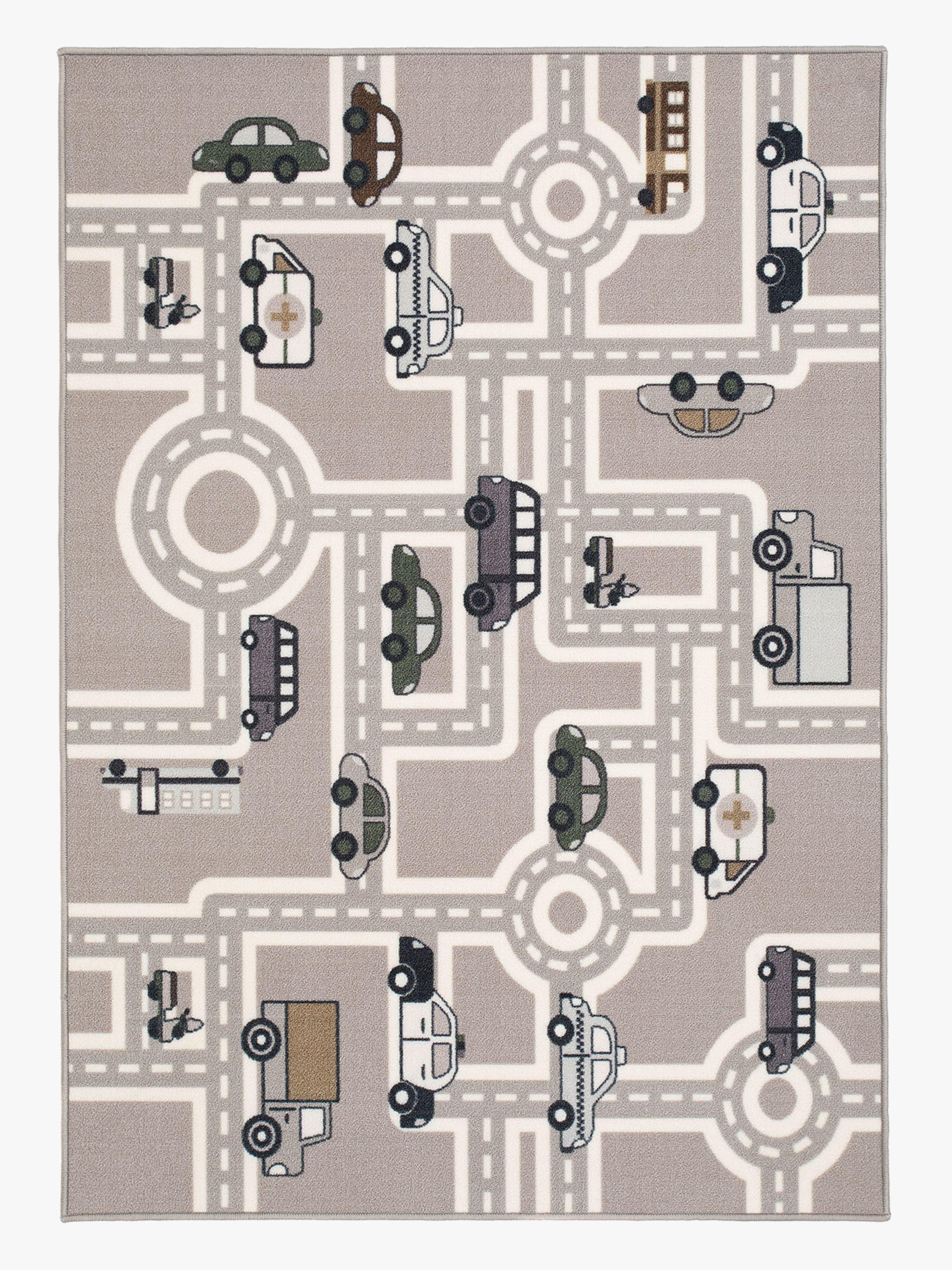 KMCarpets Liikennematto 133x170, Harmaa