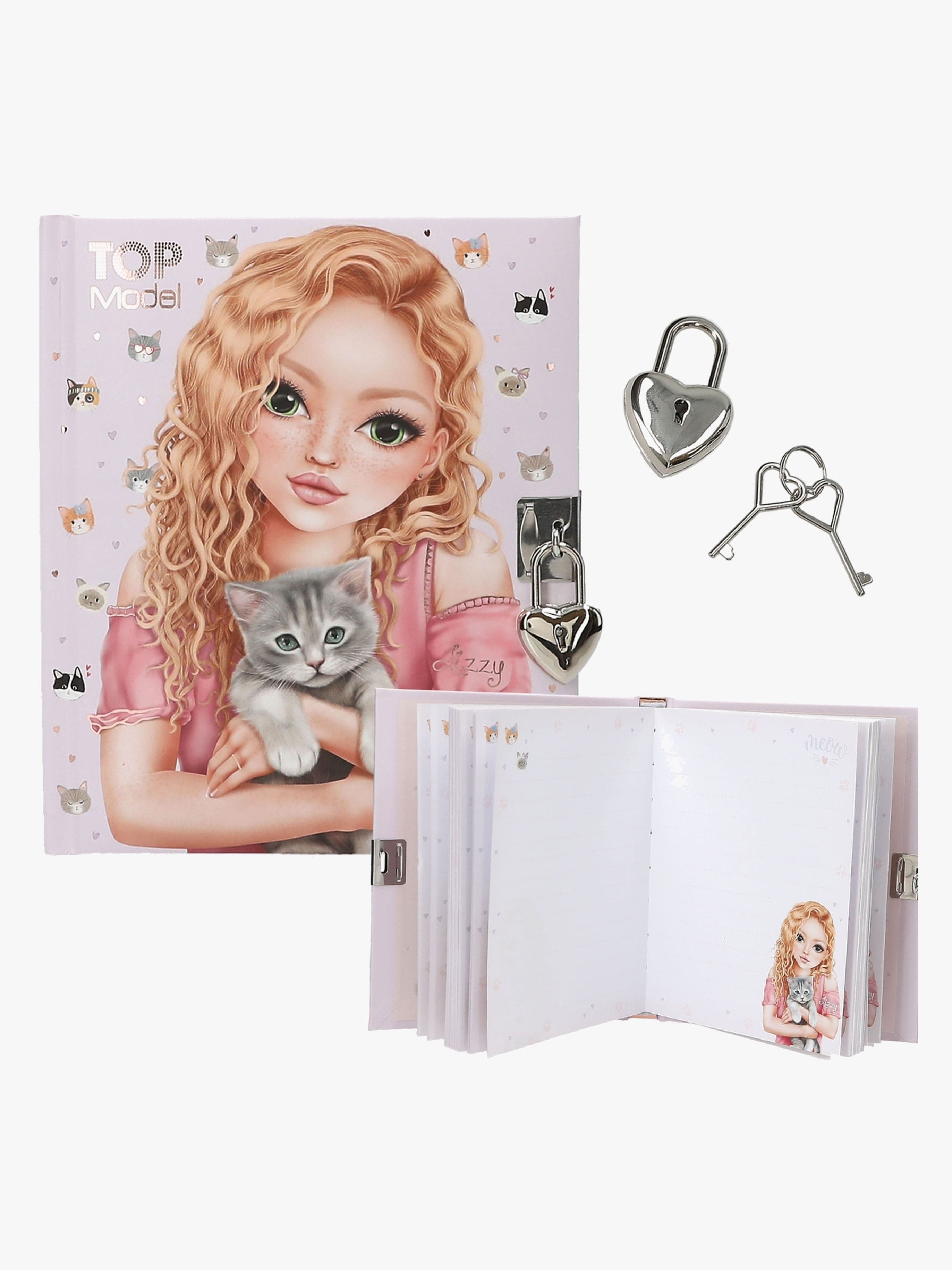 TOPModel Päiväkirja Sydänlukko KITTY