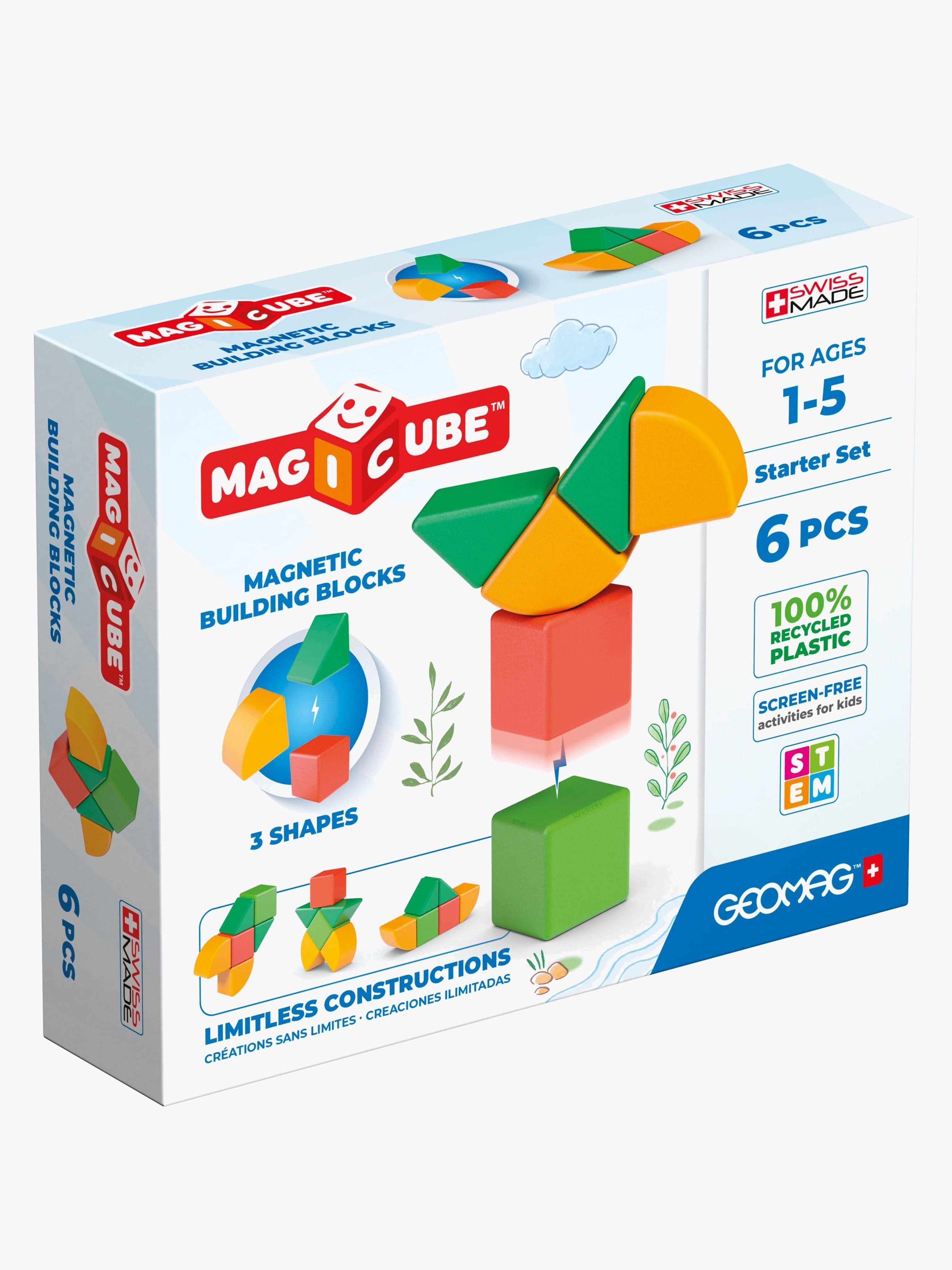 Geomag Magicube Aloitussetti Rakennussarja 6