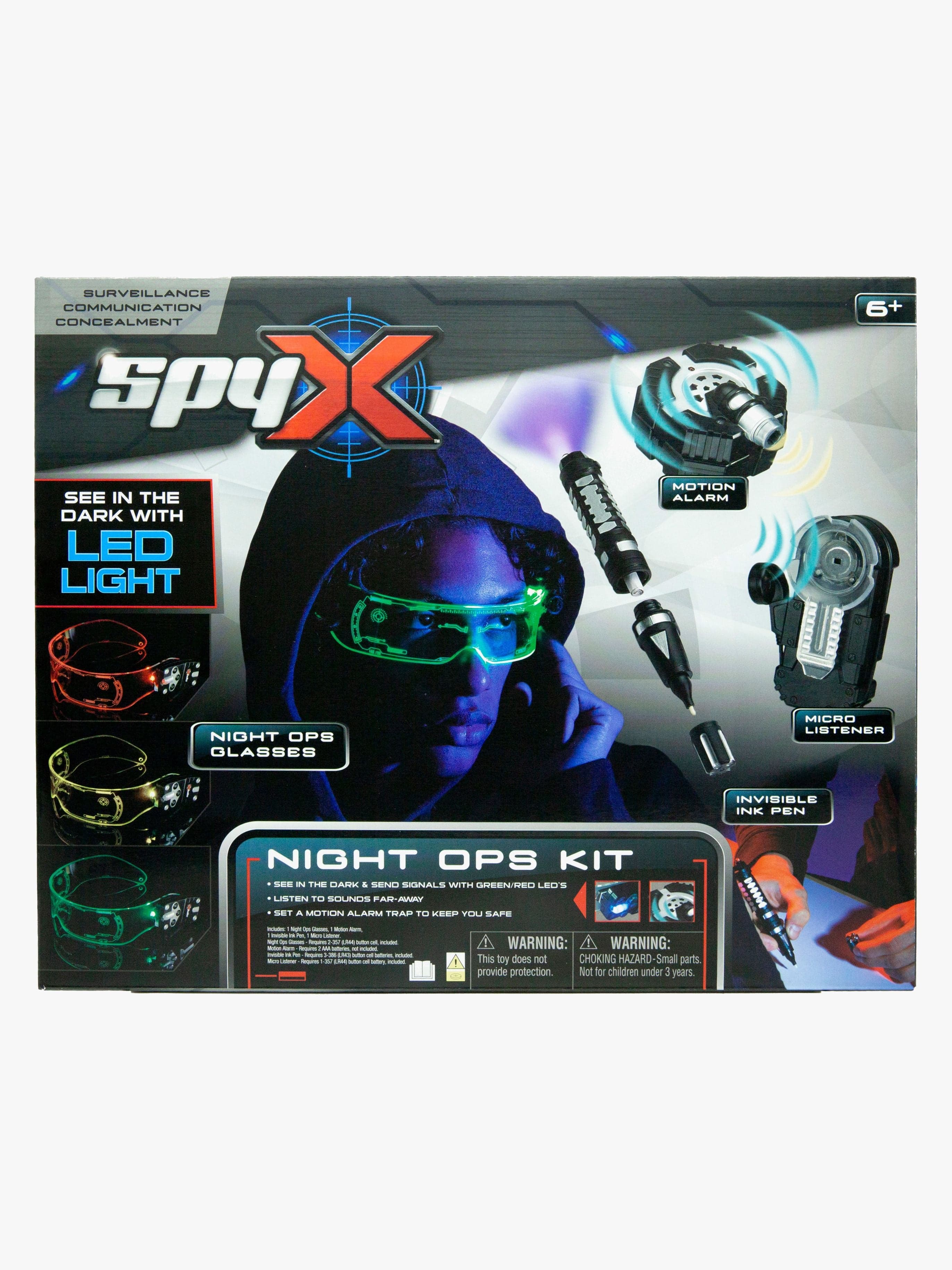 SpyX Vakoilusetti Night Ops Kit