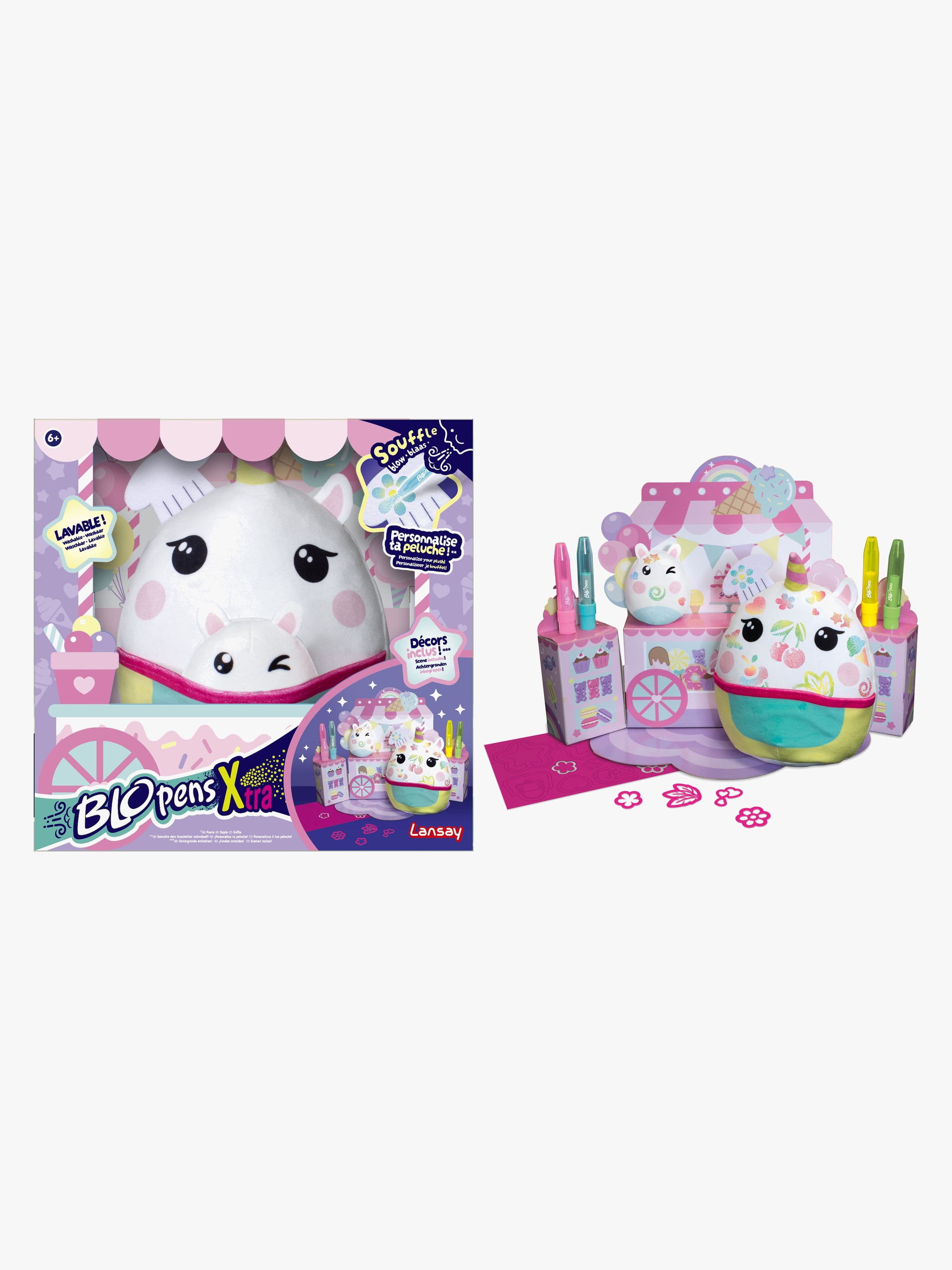 Blo Pens X-tra Candy Rose Squishy-figuuri + Värikynä