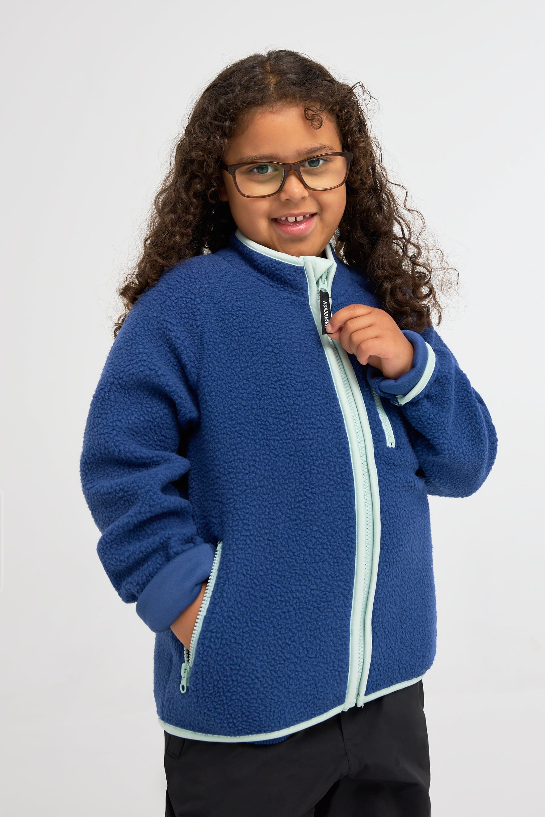 Nordbjørn Mollösund Teddytakki, Twilight Blue, 98-104