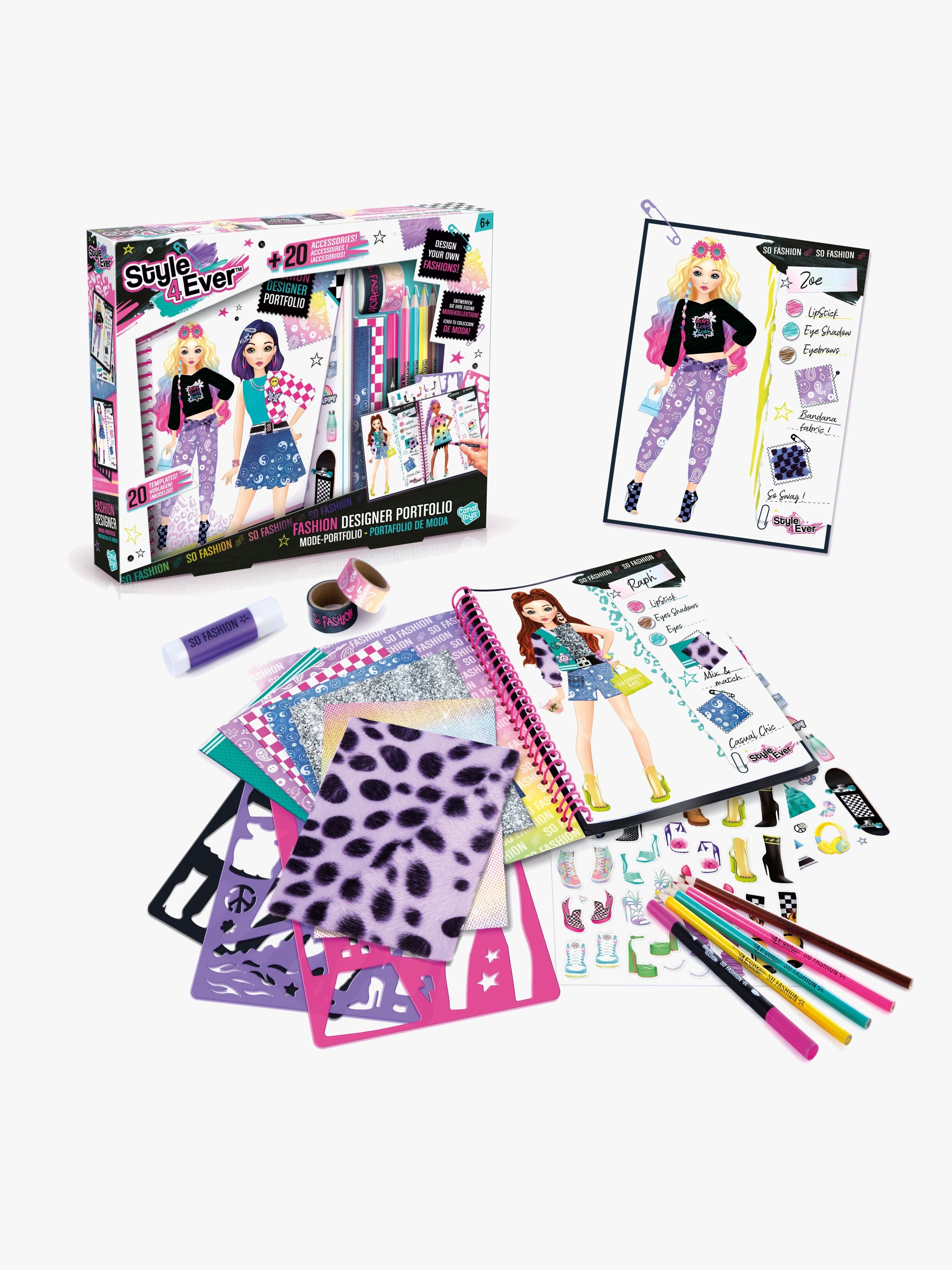 Style4Ever Fashion Designer Portfolio Askartelusetti