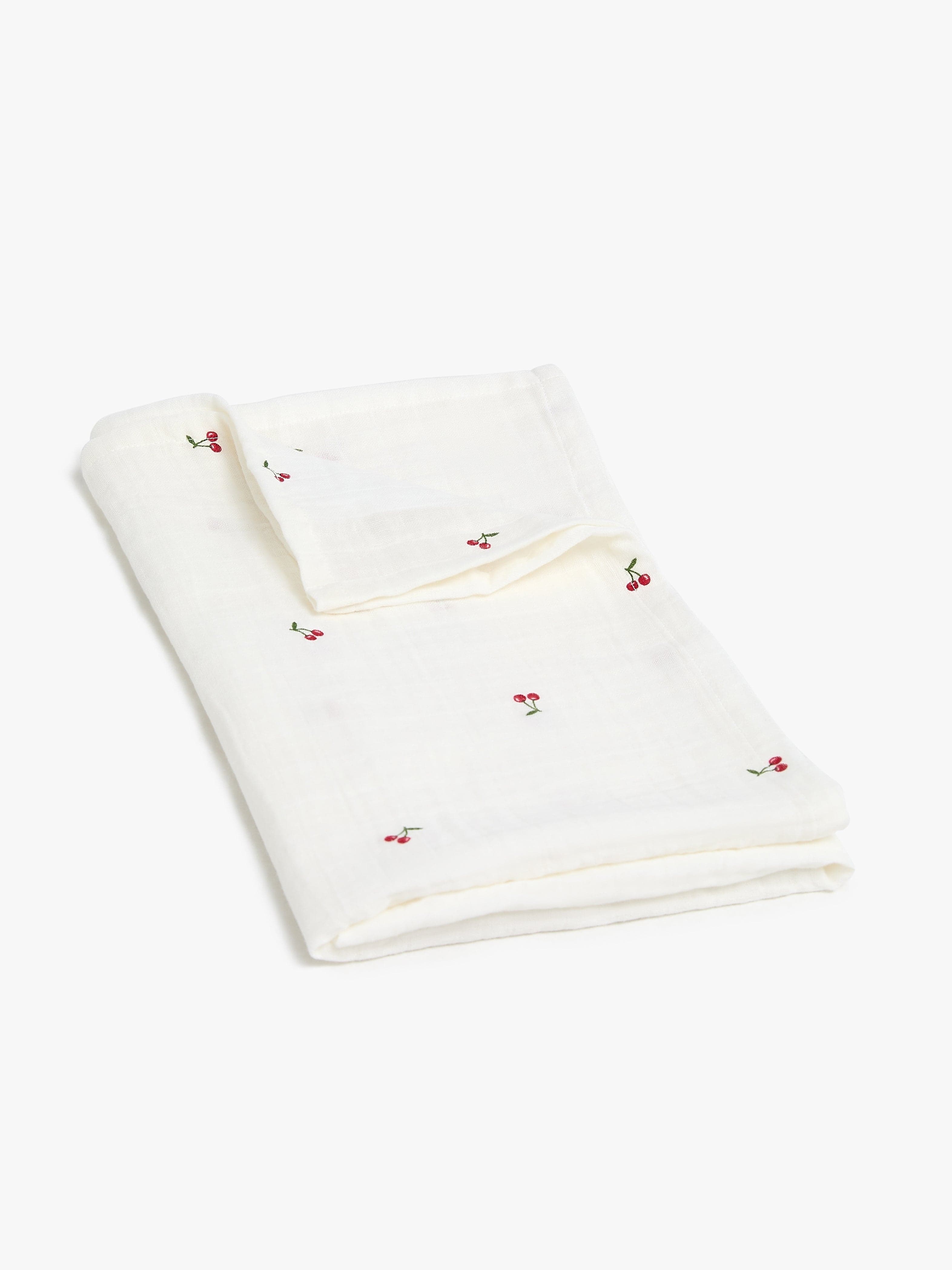 Alice & Fox NESSA Viltti 70x130, Valkoinen