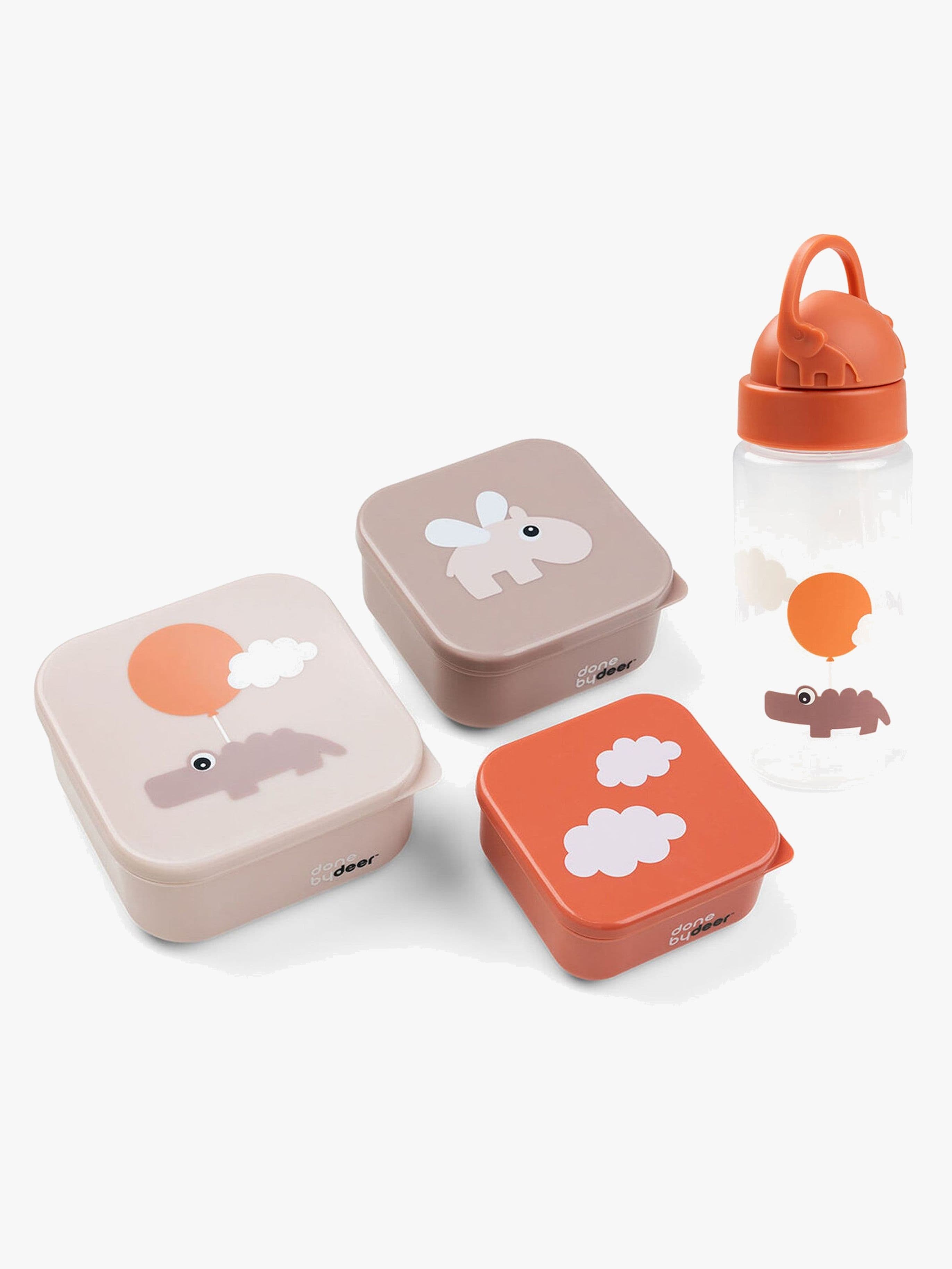 Done By Deer Happy Clouds Eväsrasia + Pullo, Powder/Papaya