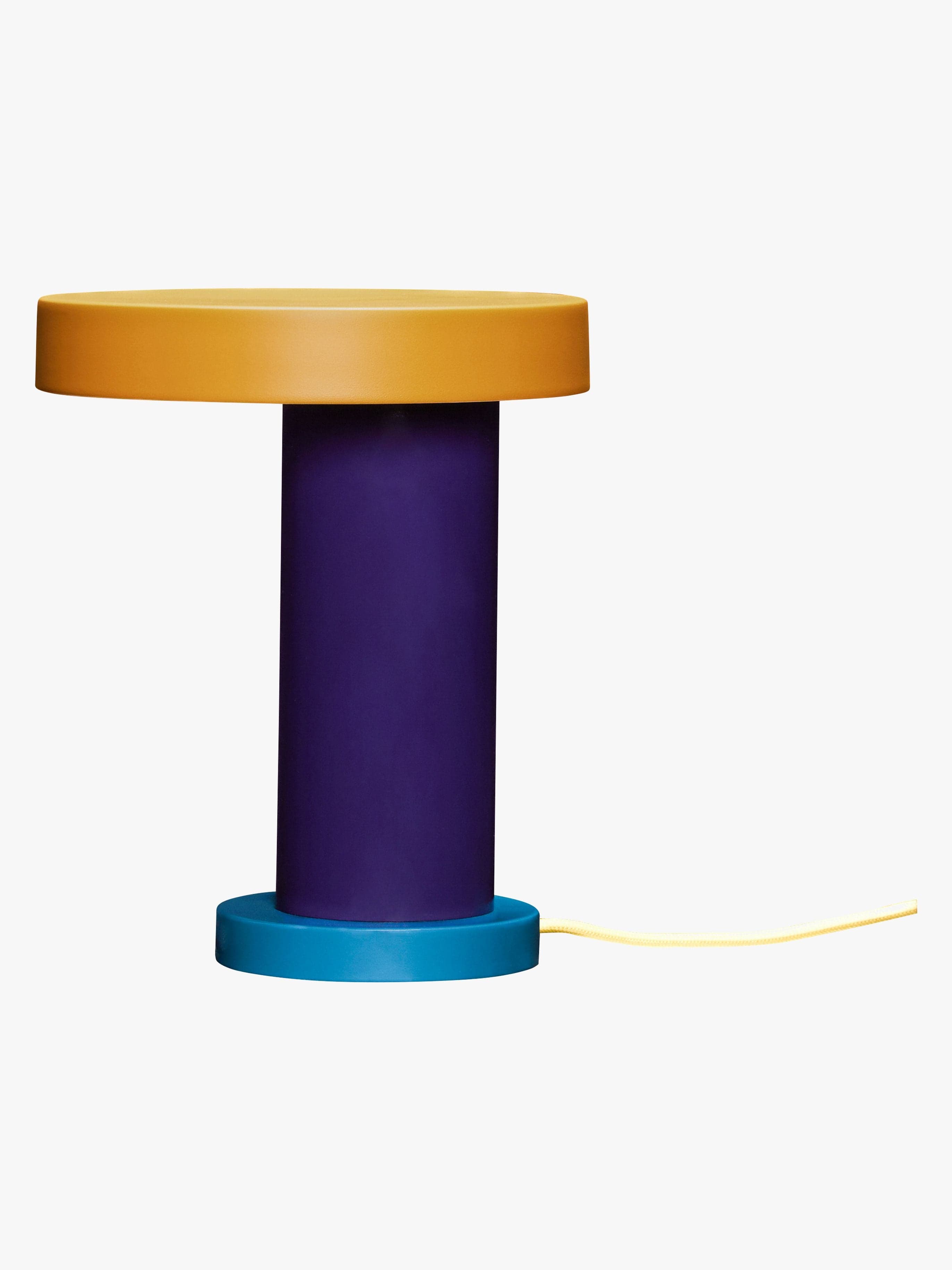 Hübsch Pöytävalaisin Magic, Purple/Yellow