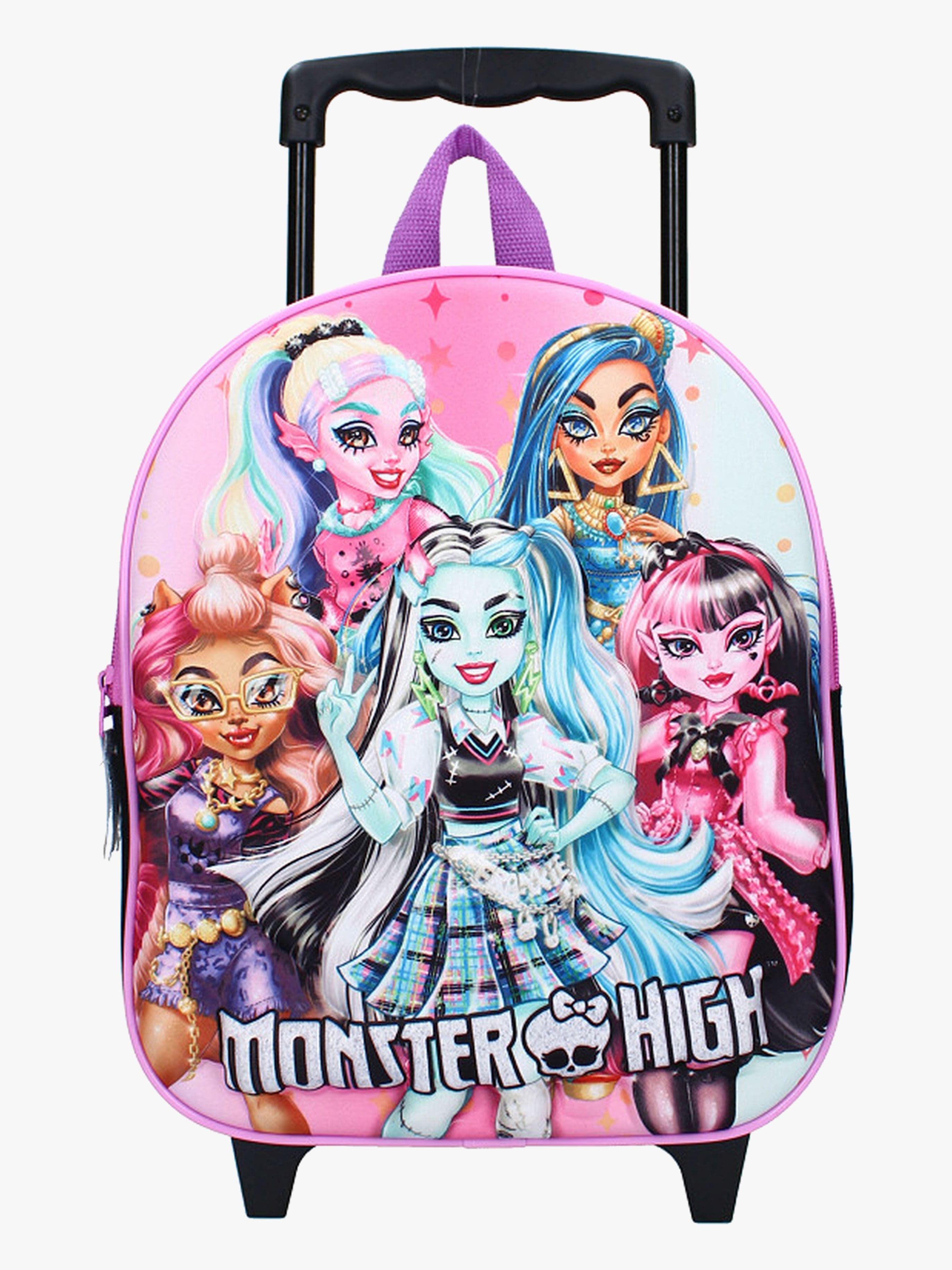 Monster High 3D Trolley Reppu The Boo Crew, Musta
