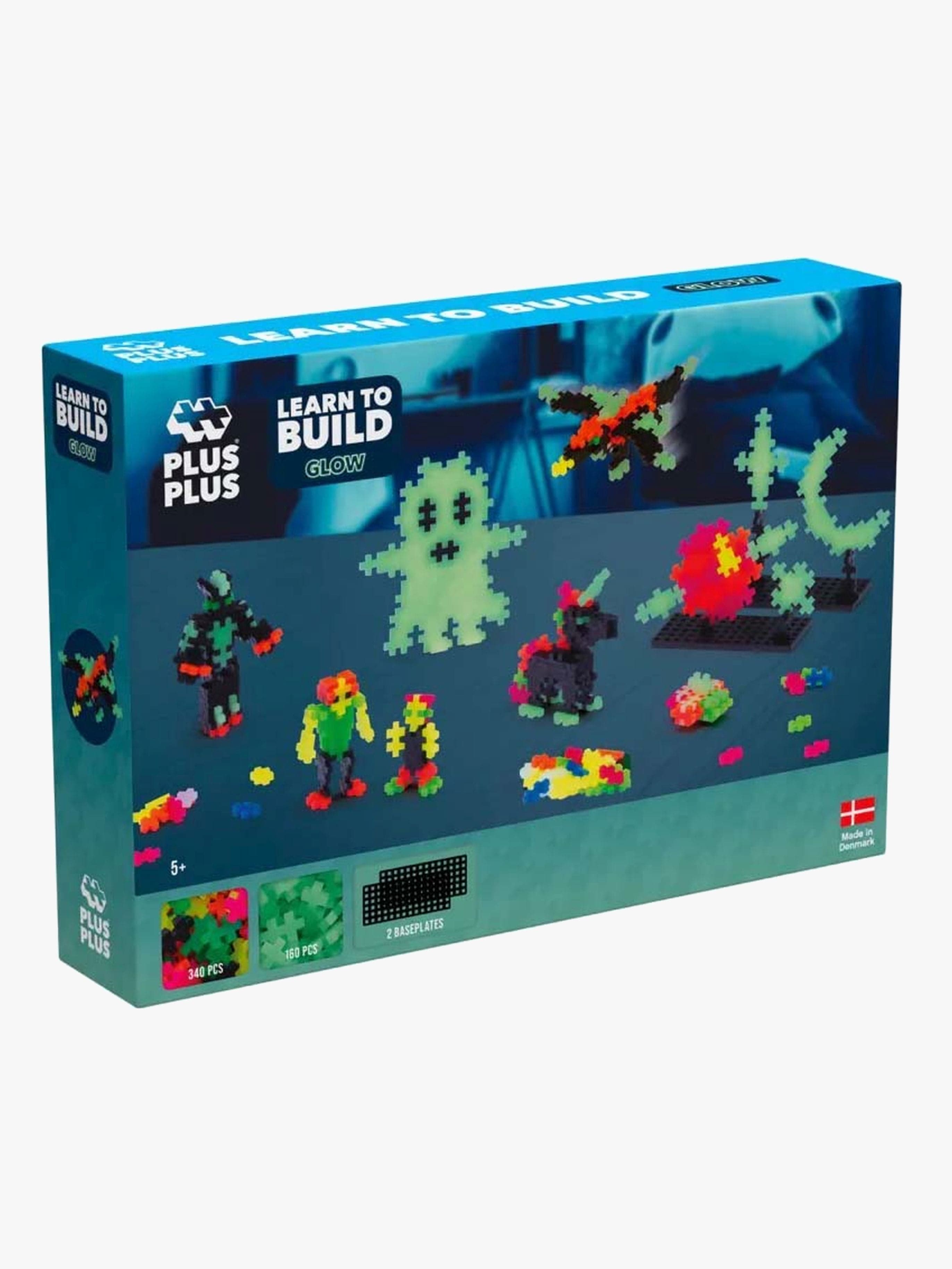 Plus-Plus Learn to Build Glow Rakennussarja 500