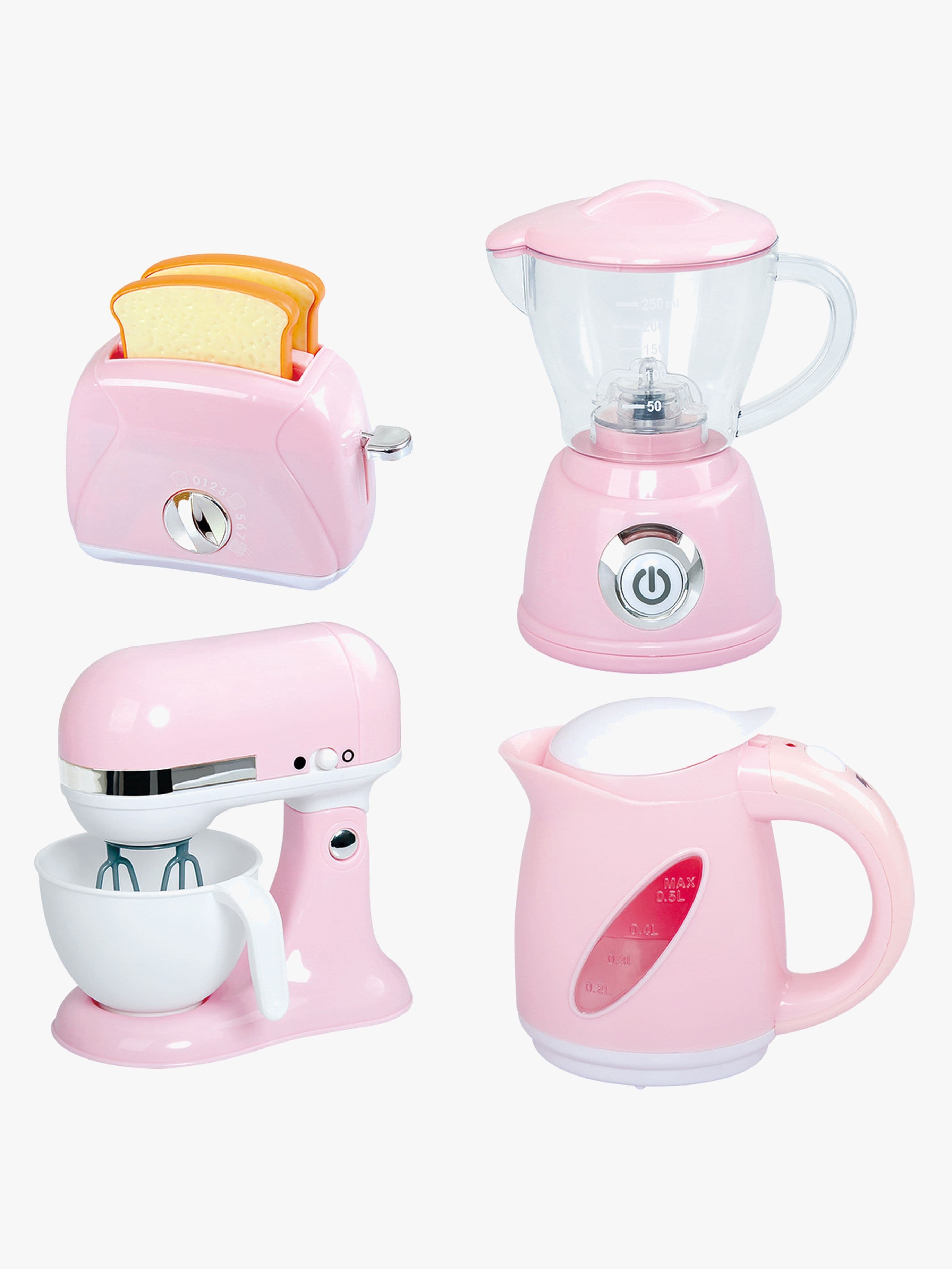 Cloudberry Castle Keittiövälinesetti 4, Vaaleanpunainen