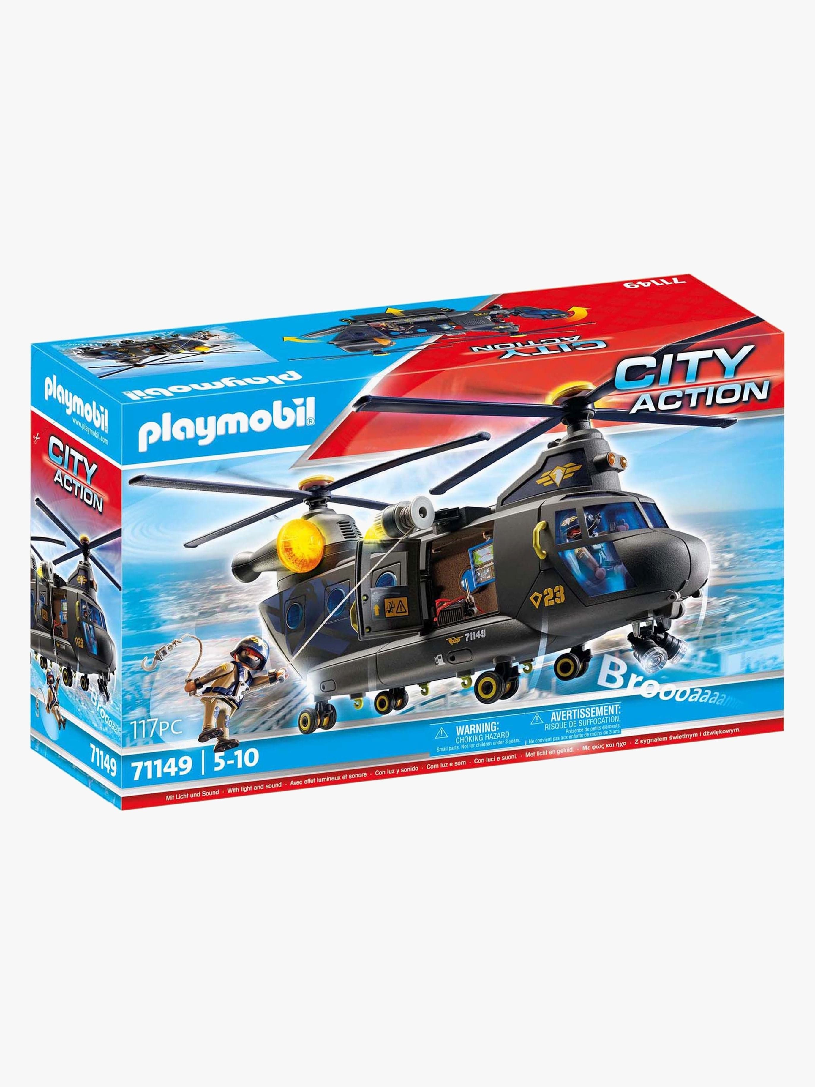 Playmobil 71149 City Action Rakennussarja Lisäjoukkojen Pelastuslentokone
