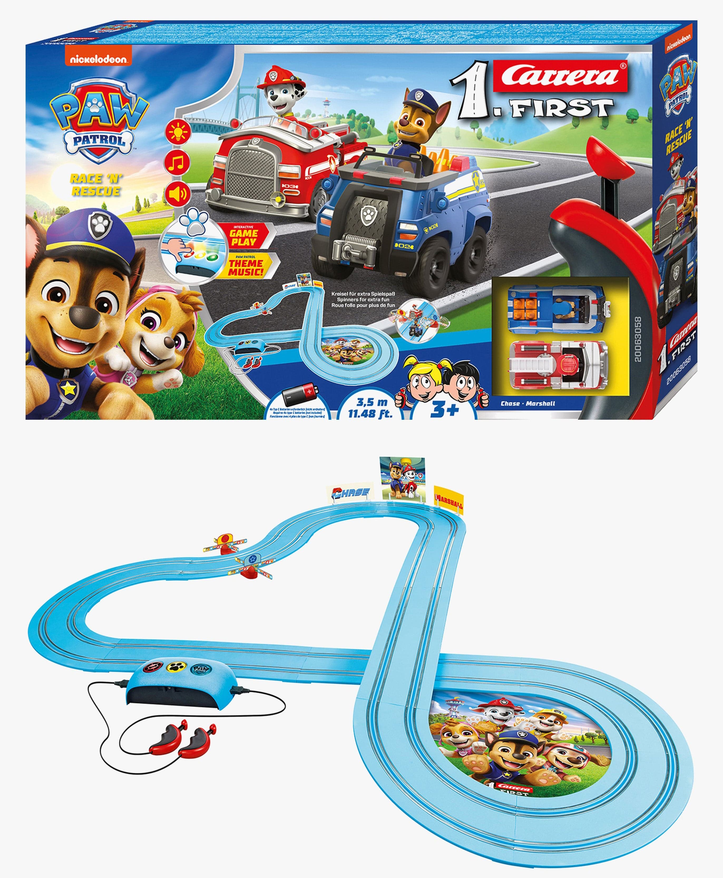 Carrera Paw Patrol Race "'N"' Rescue Autorata