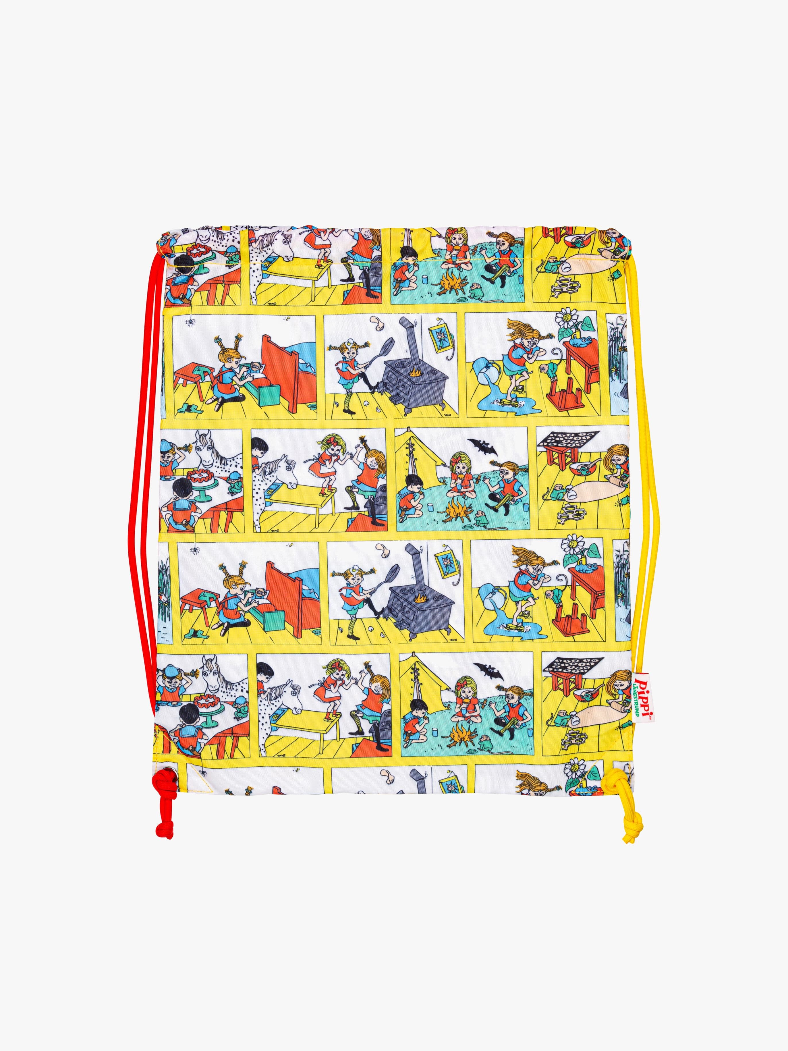 Peppi Pitkätossu Jumppapussi Puuhakas, Keltainen