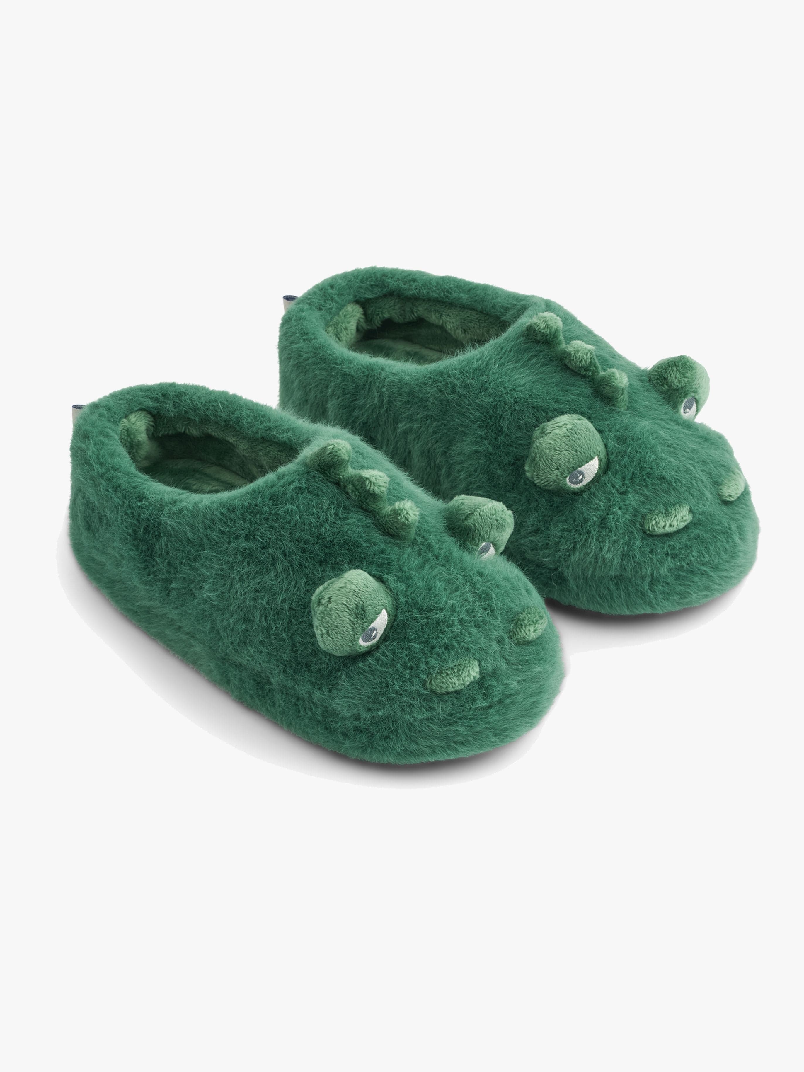 LIEWOOD Aviaja Crocodile Sisäkengät, Garden green, 34-35