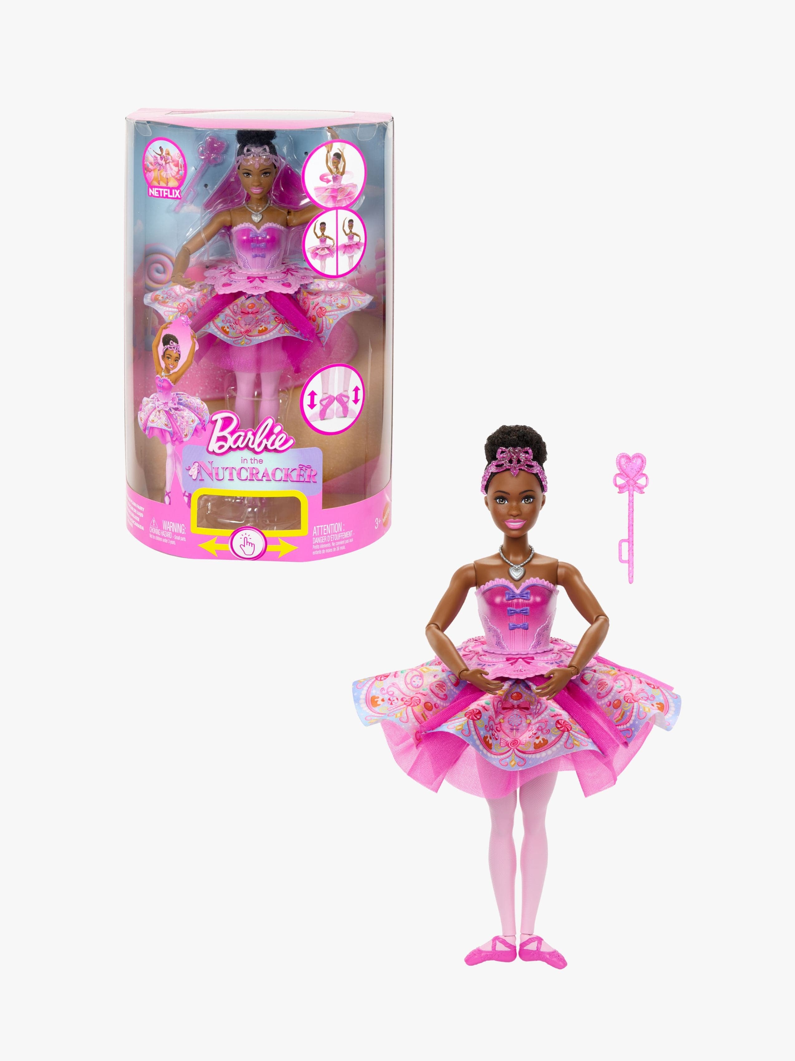 Barbie Pähkinänsärkijä Muotinukke Deluxe Sugarplum Fairy