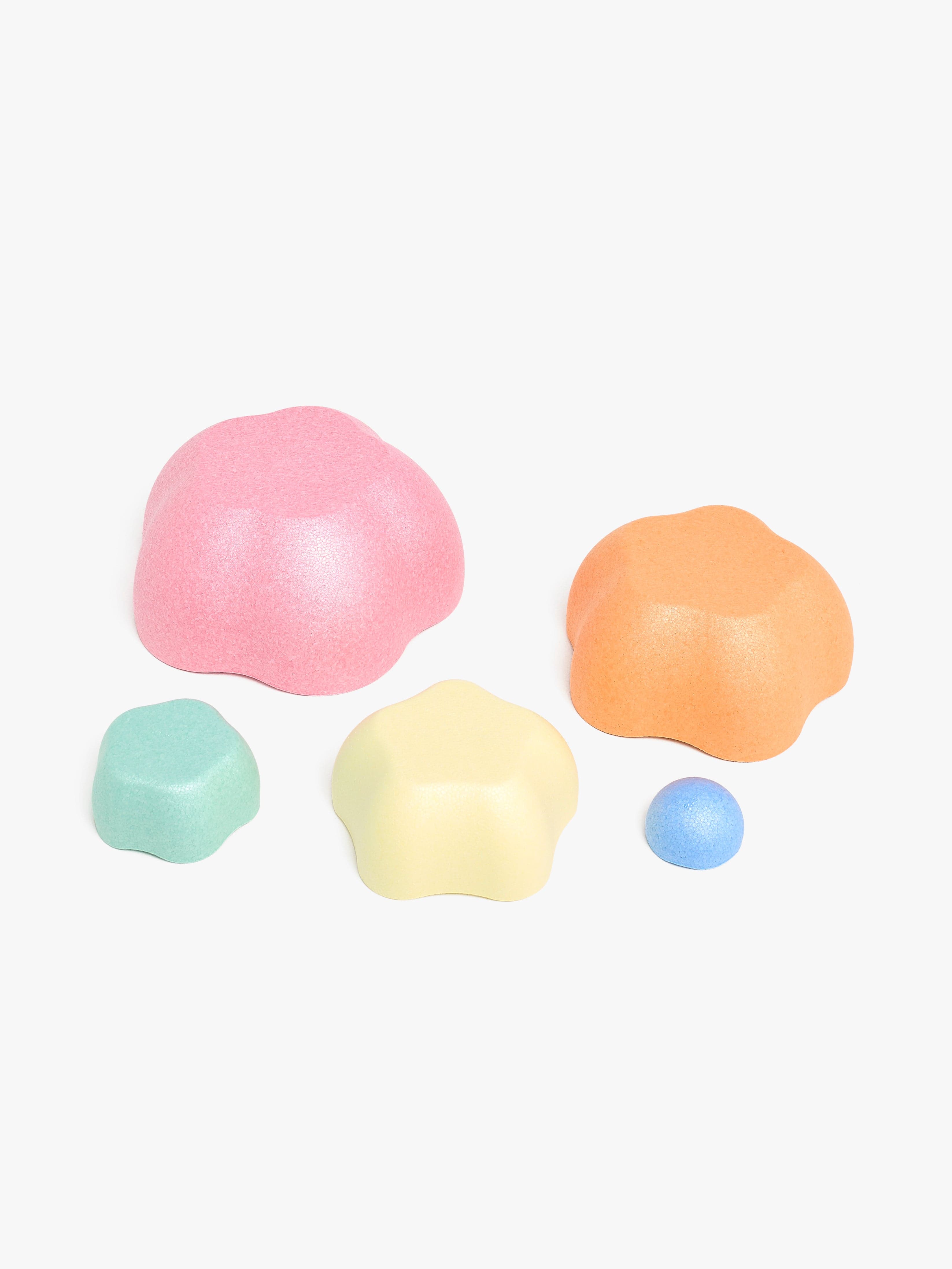Cloudberry Castle Tasapainokivet 5-Pack, Vaaleanpunainen