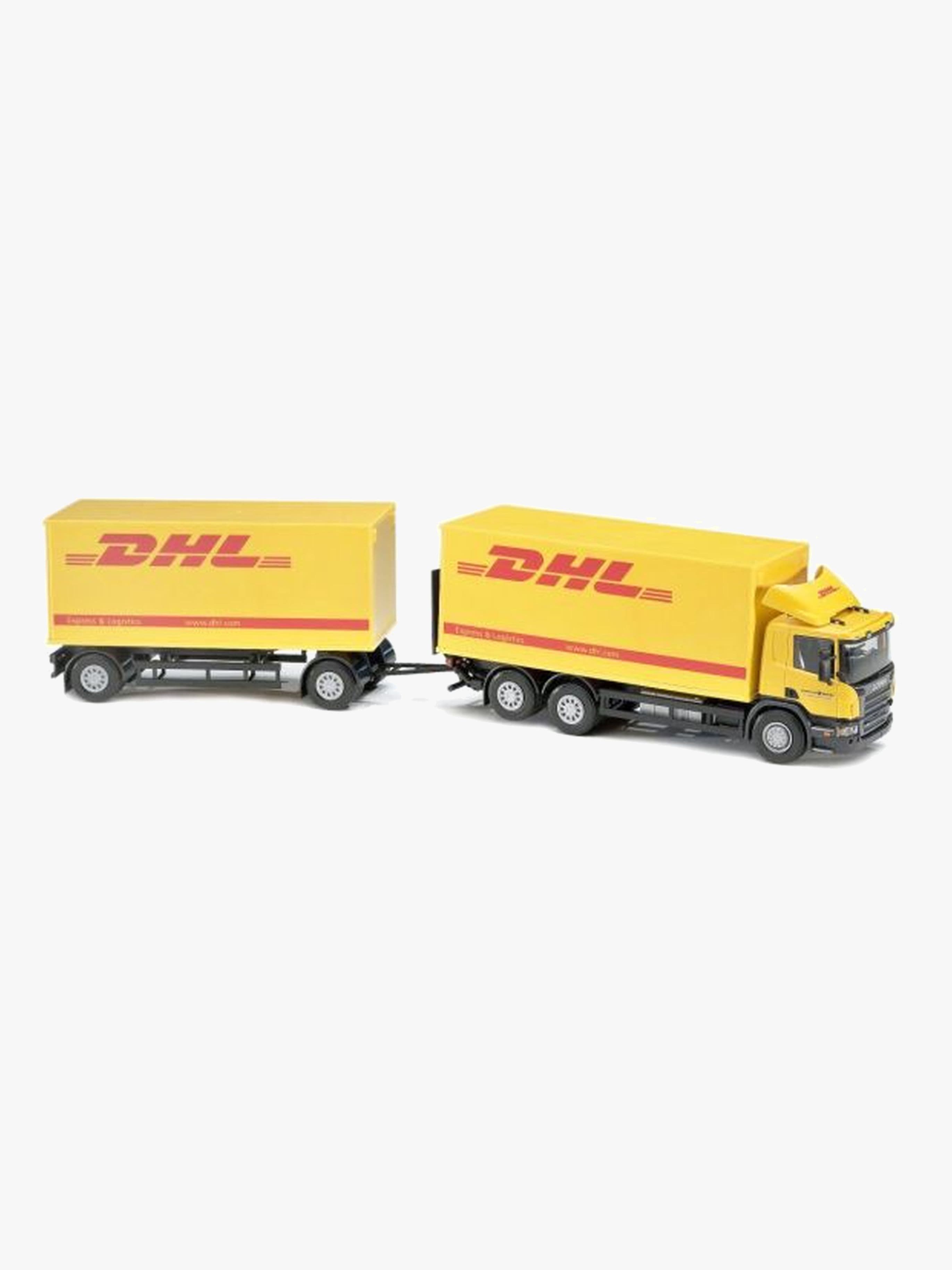 Emek Scania DHL Jakelurekka Perävaunulla