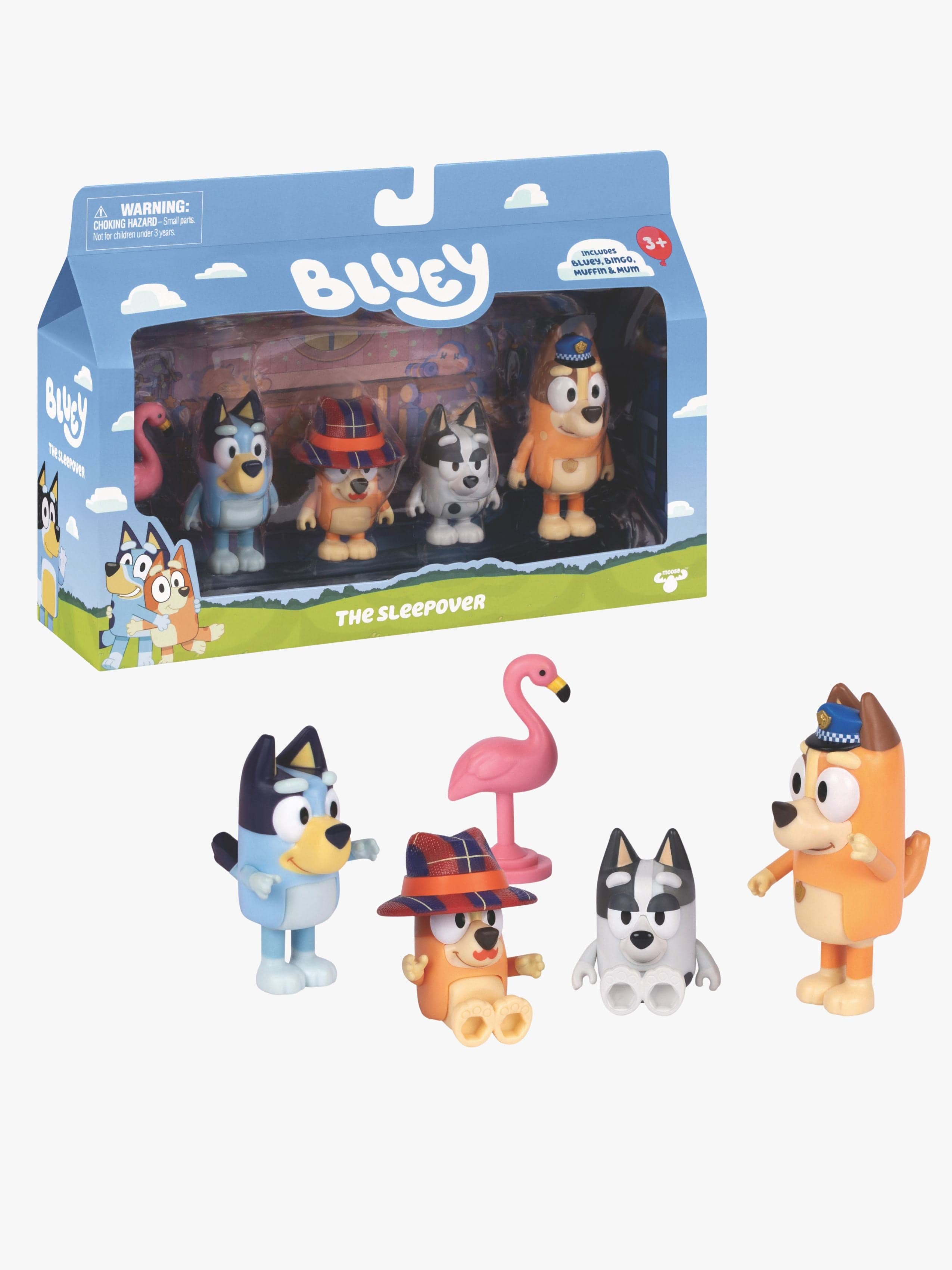 Bluey Figuurisetti Yökylä S15 4-pack